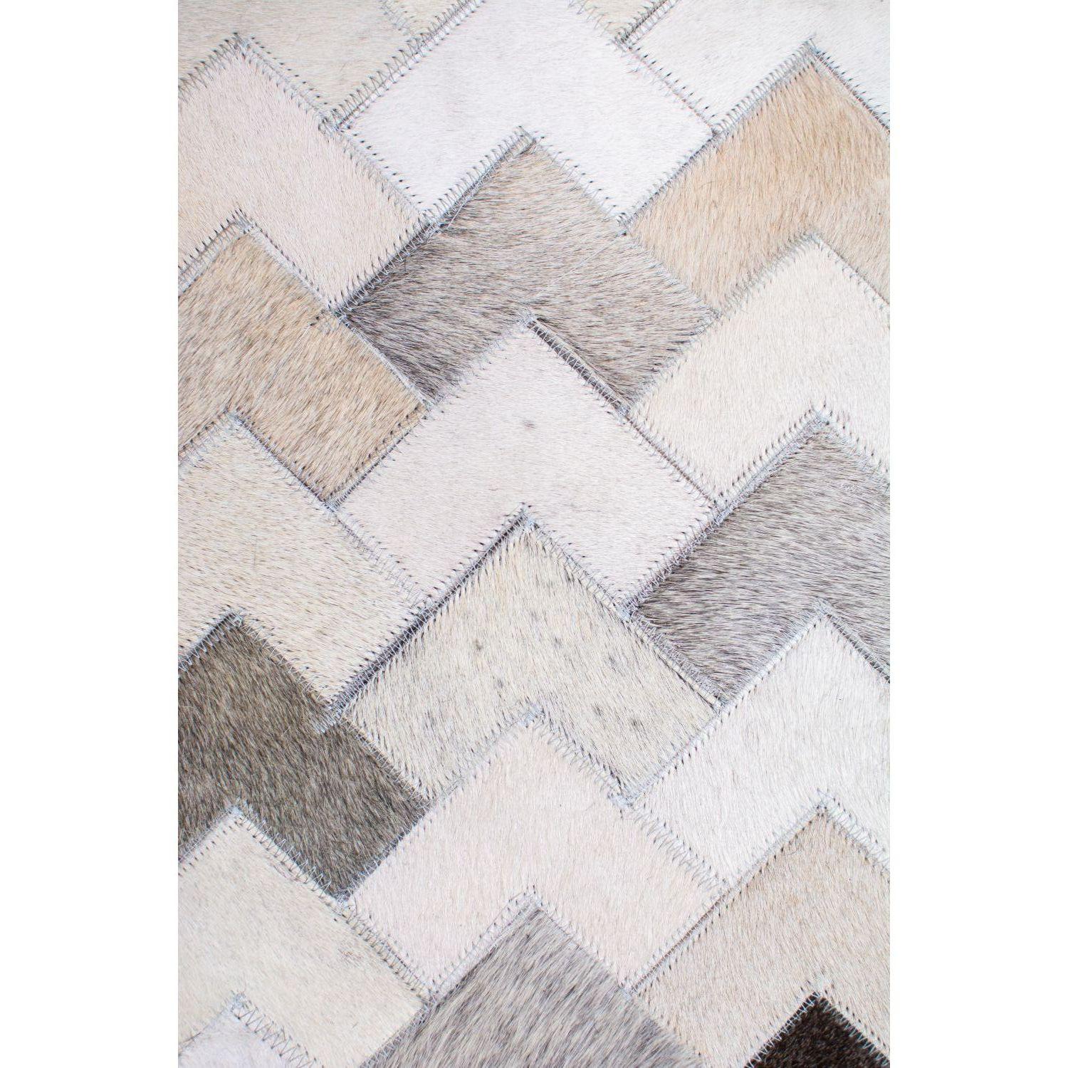 Alfombra BAZHARS  Patch Cuero Ansa F9 140x200 cm Multicolor-6