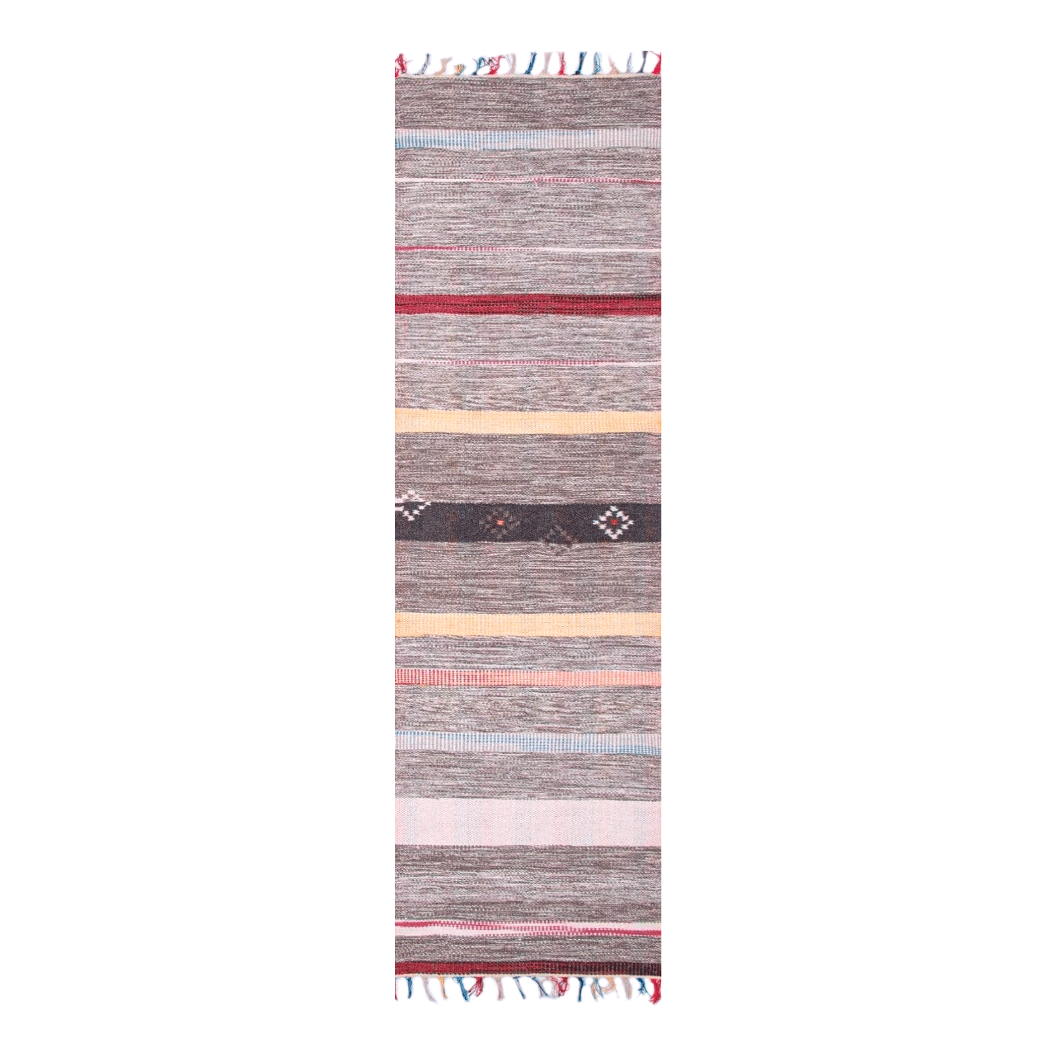 Alfombra pasillo BAZHARS  etnic 5 070x240 cm Multicolor-4
