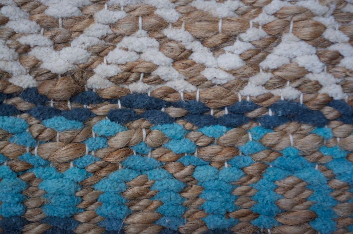 Alfombra  Jute Heri Blue Multi Bk 140X200-2