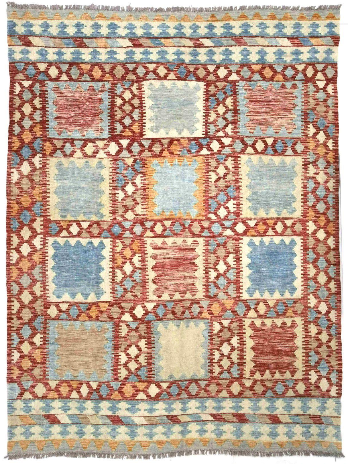 Alfombra BAZHARS Kilim Vegi MP798 239x181 cm Multicolor-2