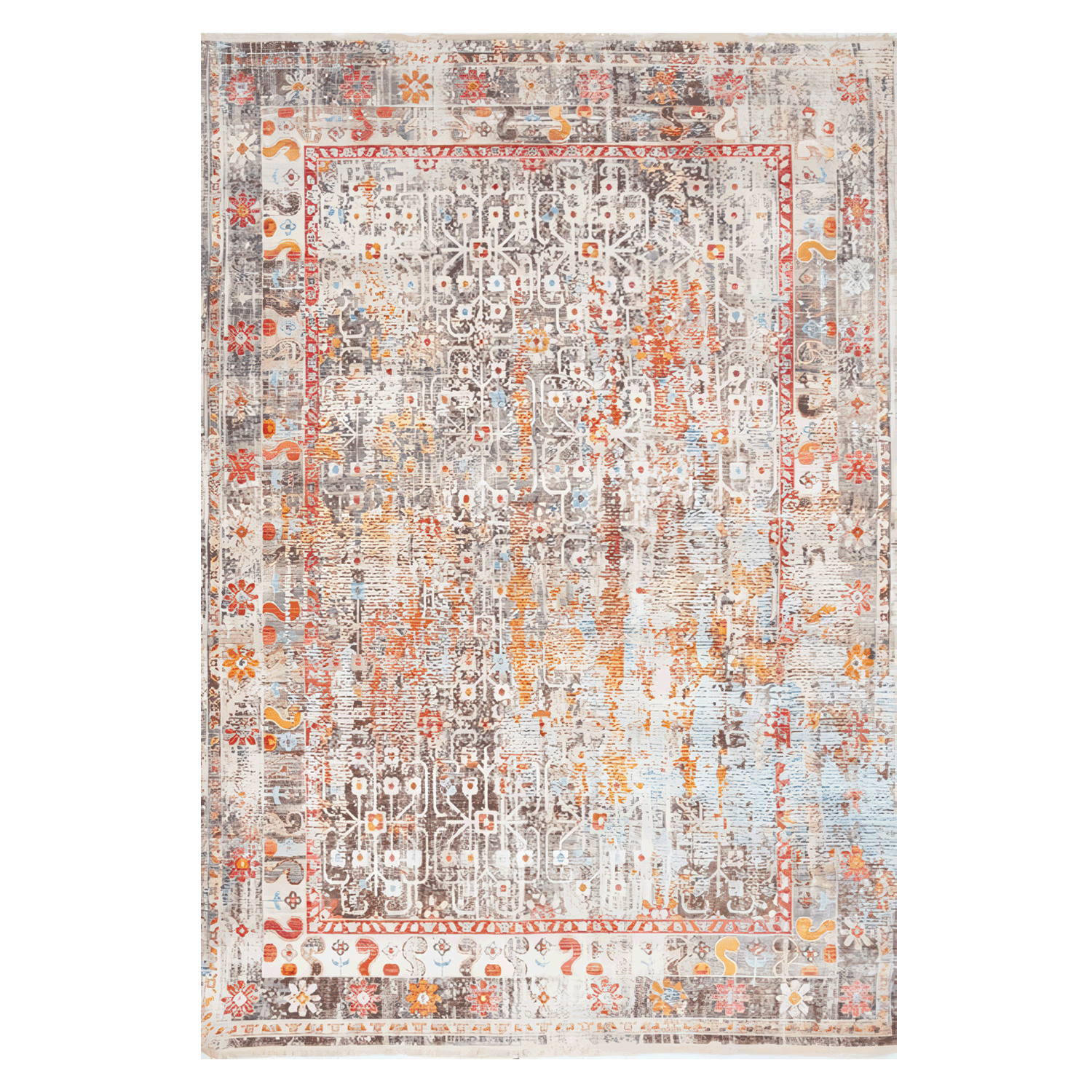 Alfombra BAZHARS Intrigue 3901 133x185 cm Multicolor-0