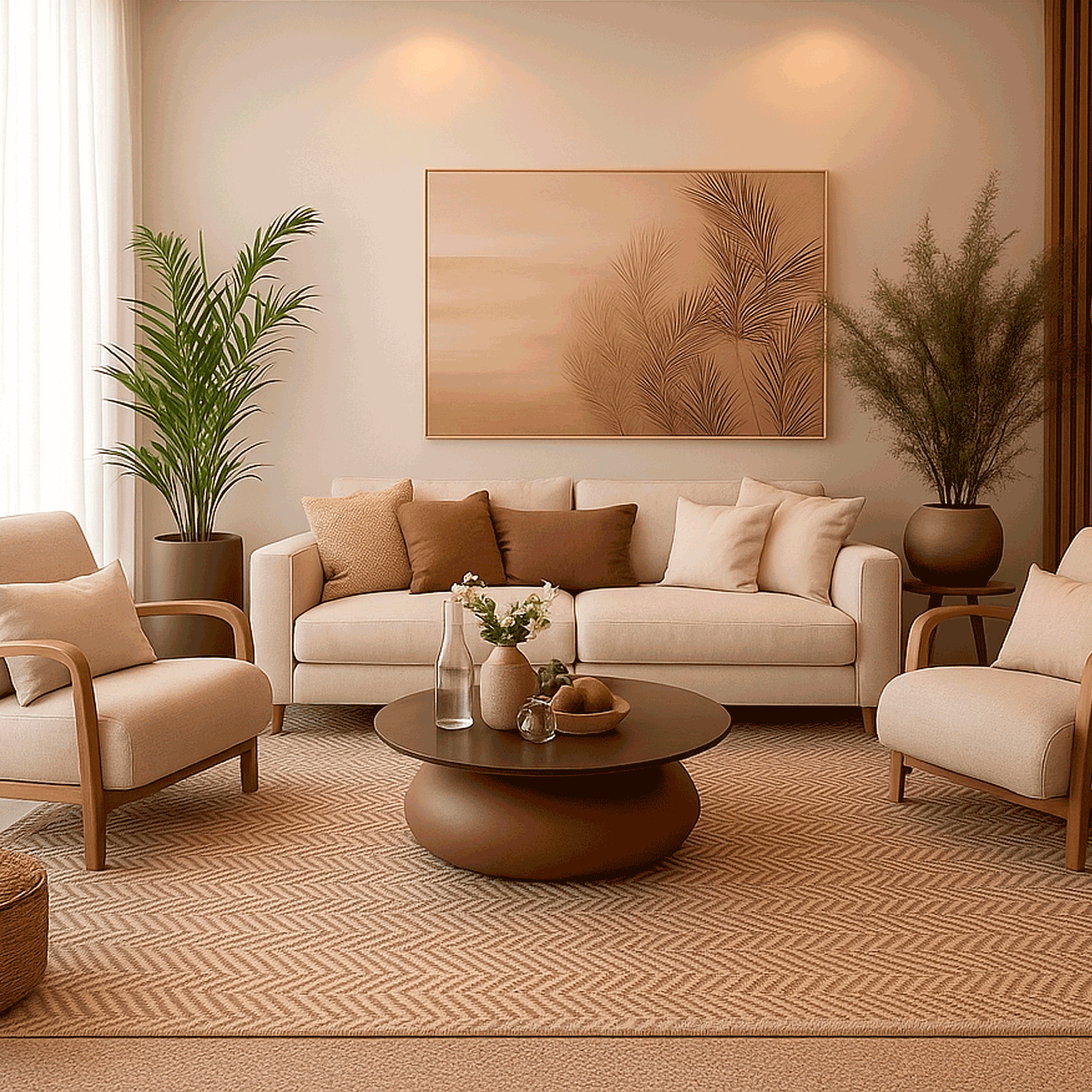 Alfombra BAZHARS Pet Gall 1478 200x300 cm Beige-3