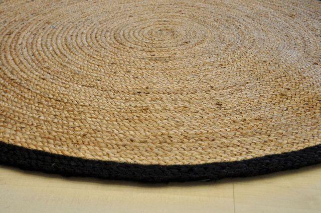 Alfombra  Jute Nav Bk 070 Rnd 150X150-1