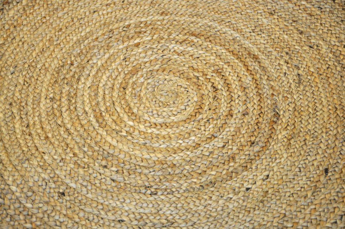 Alfombra  Jute Nav Bk 070 Rnd 150X150-2