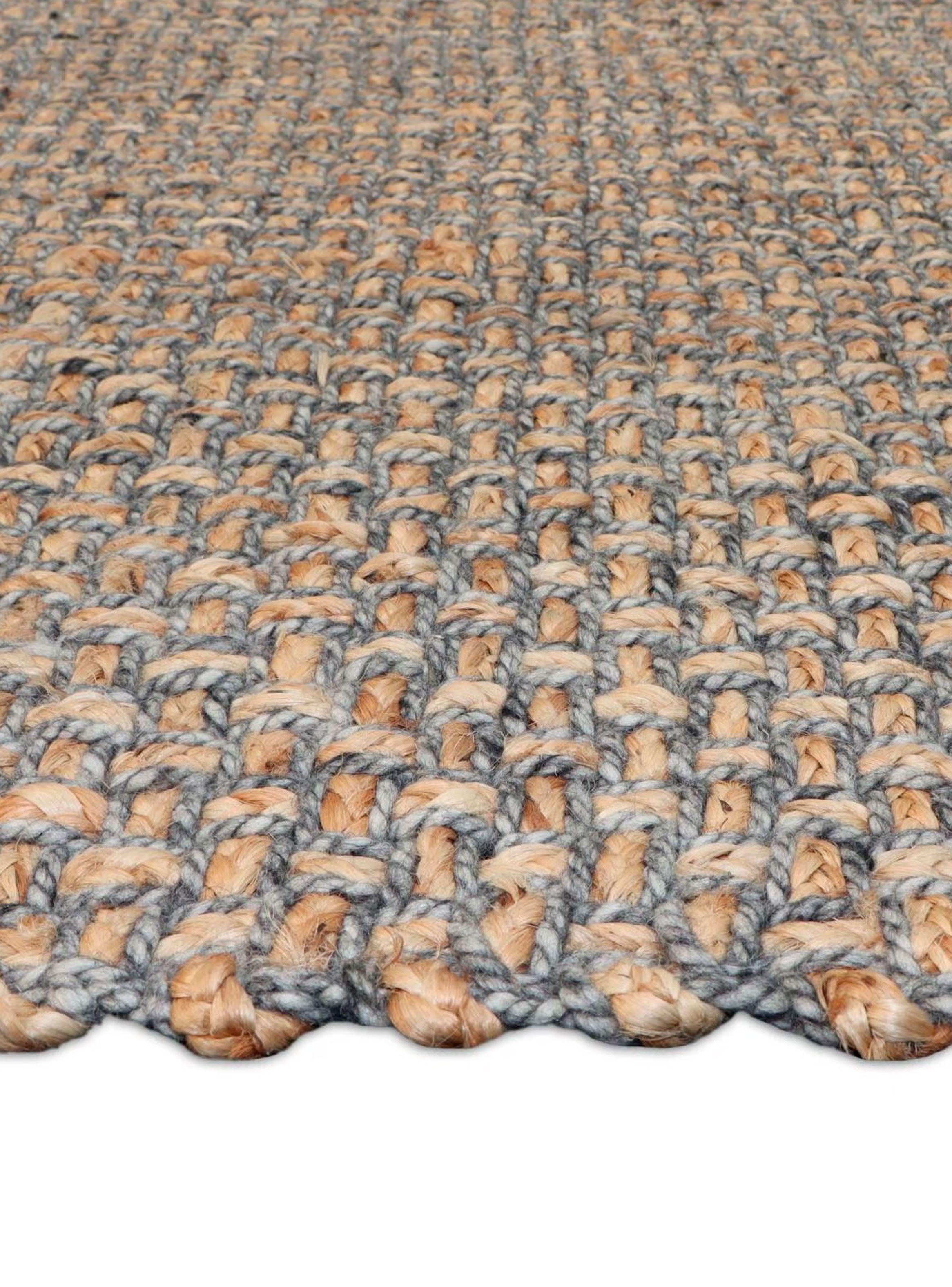 Alfombra Yute 140X200 cm Artesanal Heri HO 50073 Bazhars-4