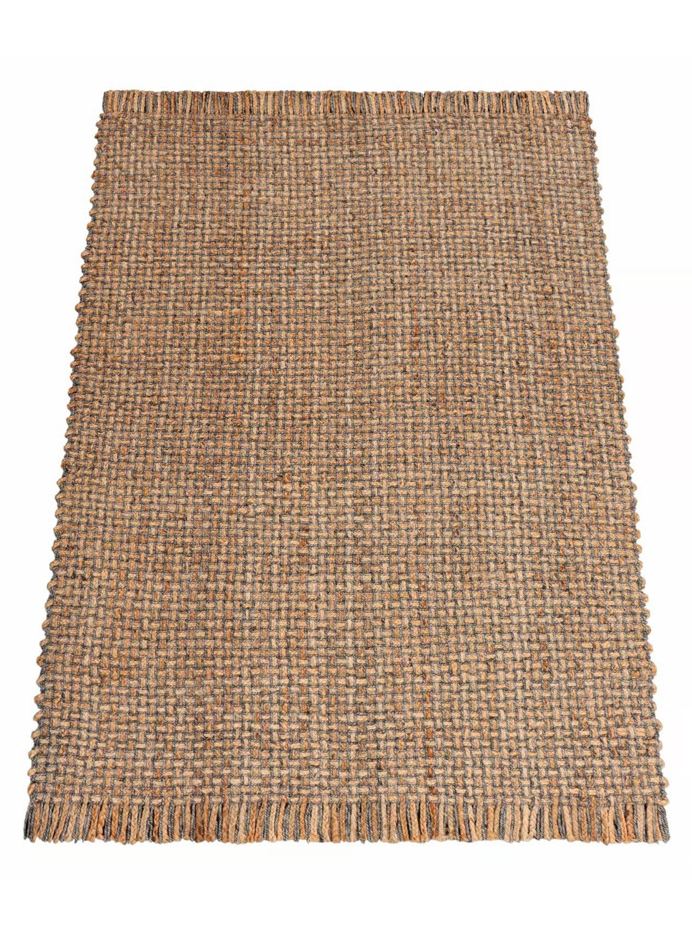 Alfombra Yute 140X200 cm Artesanal Heri HO 50073 Bazhars-6