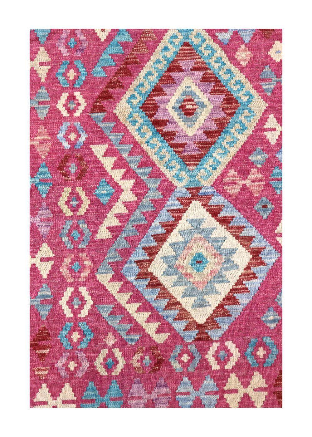 Alfombra BAZHARS Kilim Vegi MP802 245x180 cm Multicolor-4