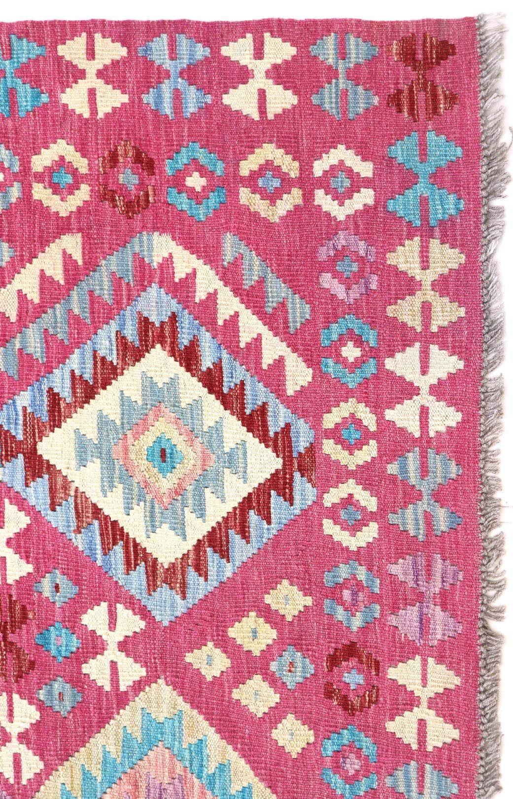 Alfombra BAZHARS Kilim Vegi MP802 245x180 cm Multicolor-5