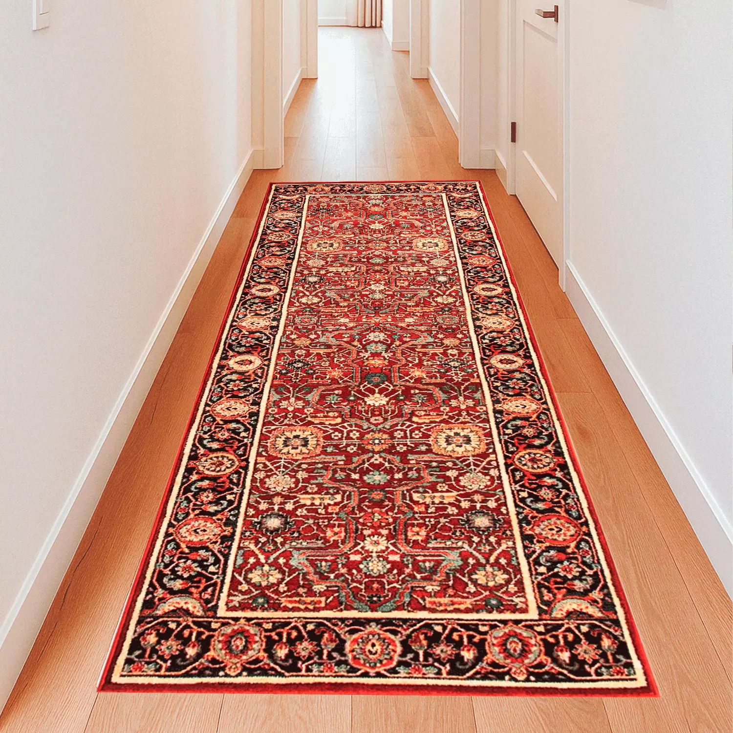 Alfombra de Pasillo 080X240 cm de Lana Kirman  43 48 300 Bazhars-0