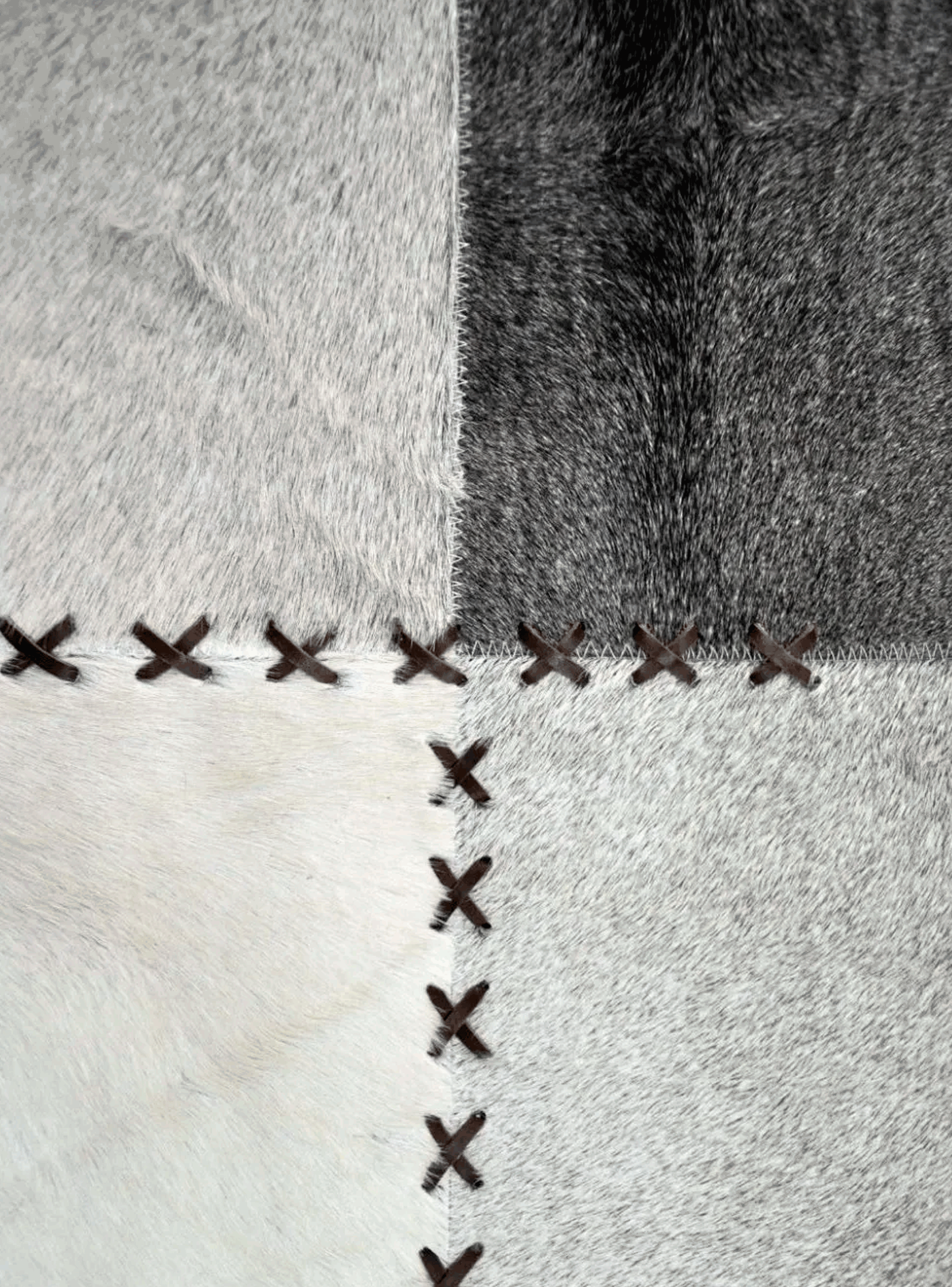 Alfombra 230X330 cm Patch Cuero Nir 24 Bazhars-5