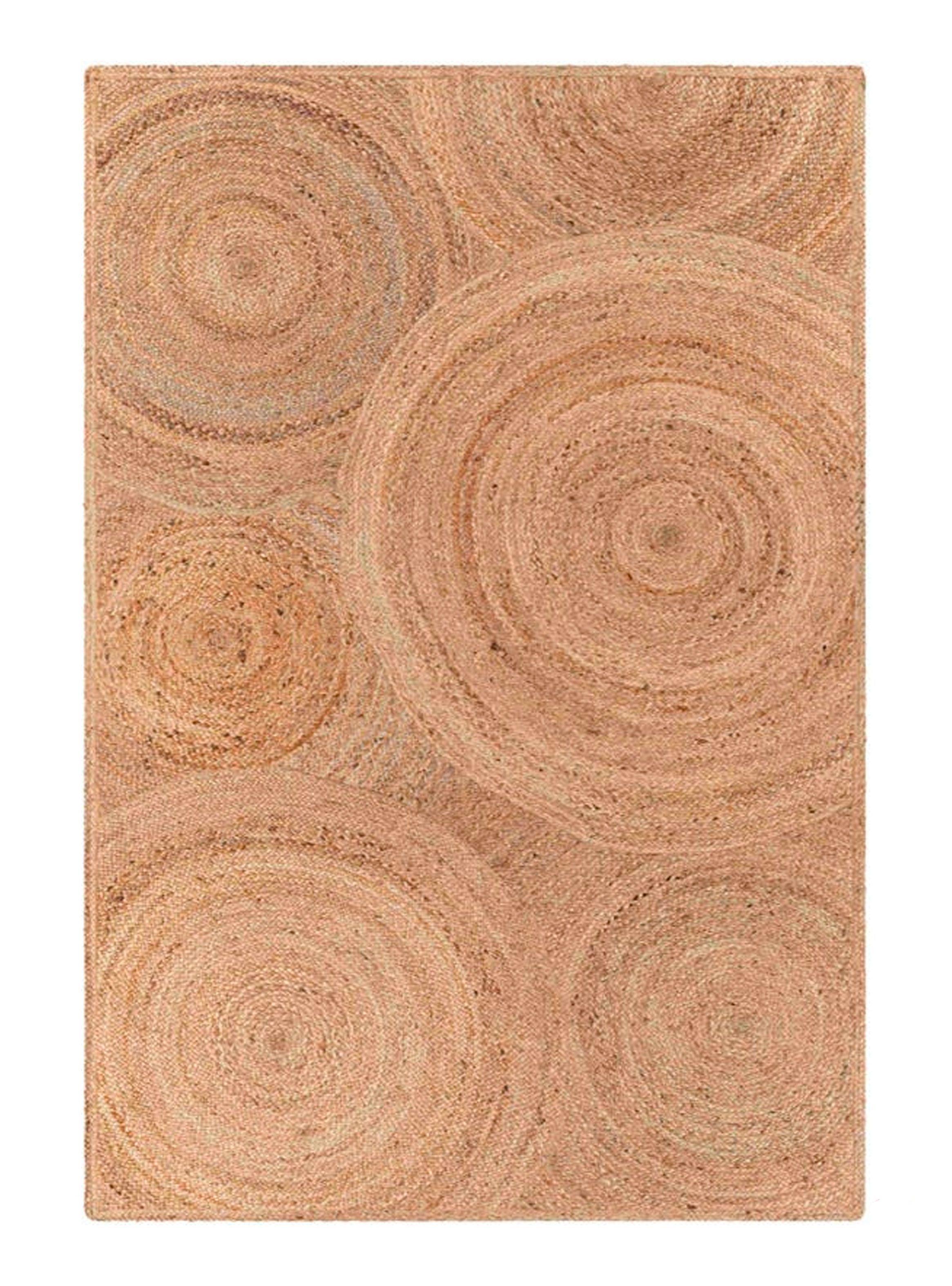 Alfombra BAZHARS  Yute Nir Farm 08  140x200 cm Beige-0