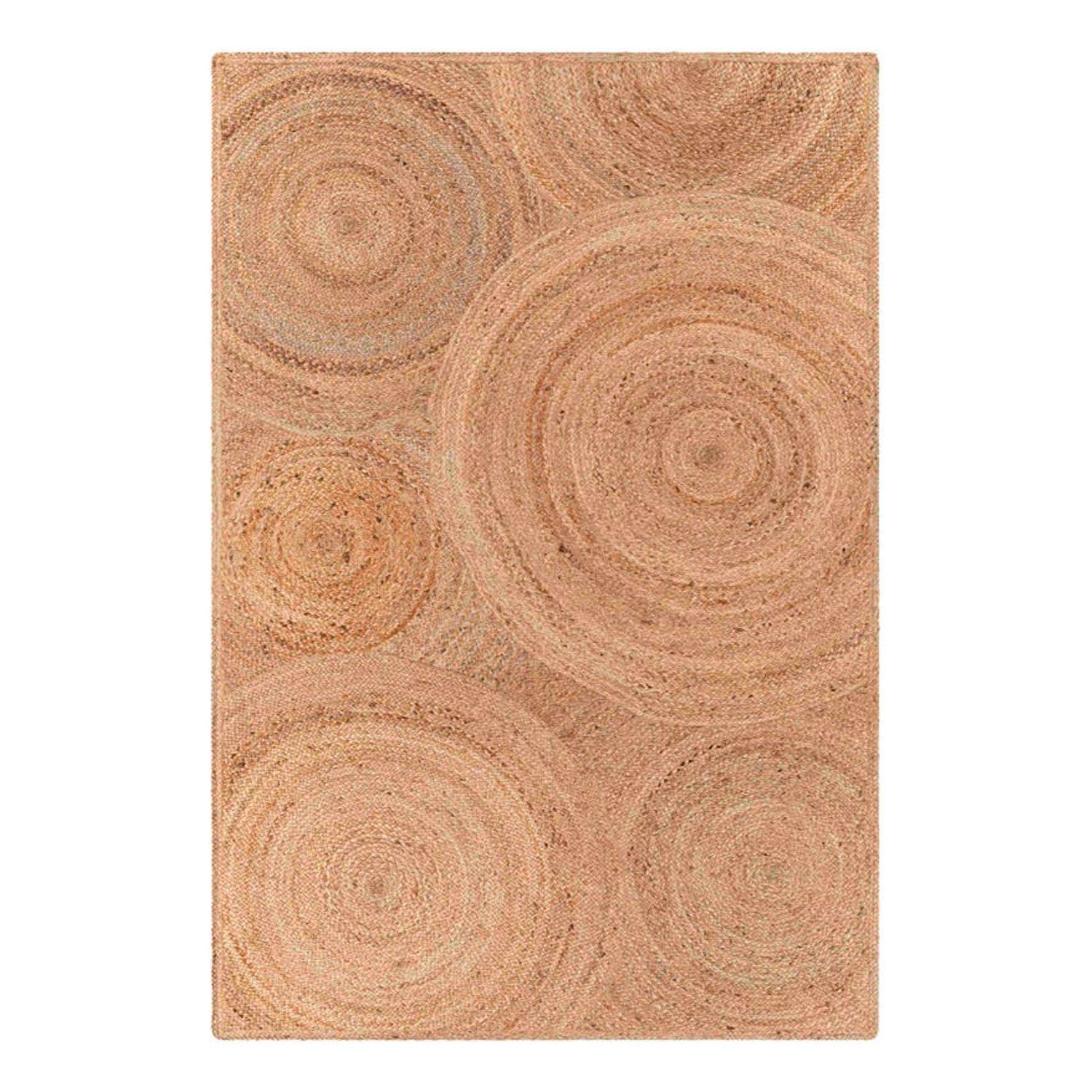 Alfombra BAZHARS  Yute Nir Farm 08  140x200 cm Beige-7