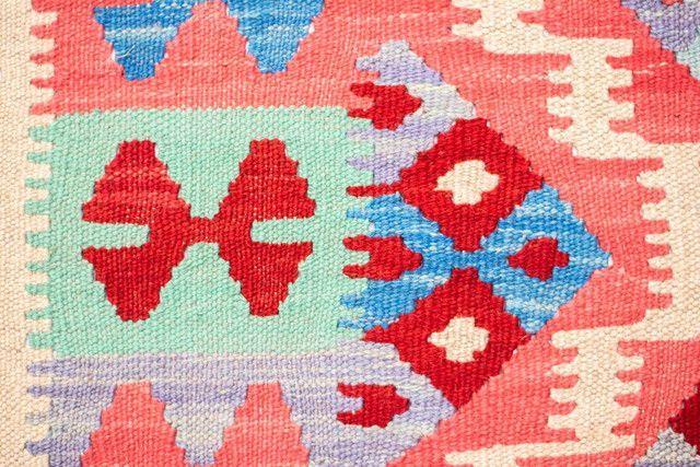 Alfombra Artesanal Bazhars Kelim Vegi 189x148 cms-2