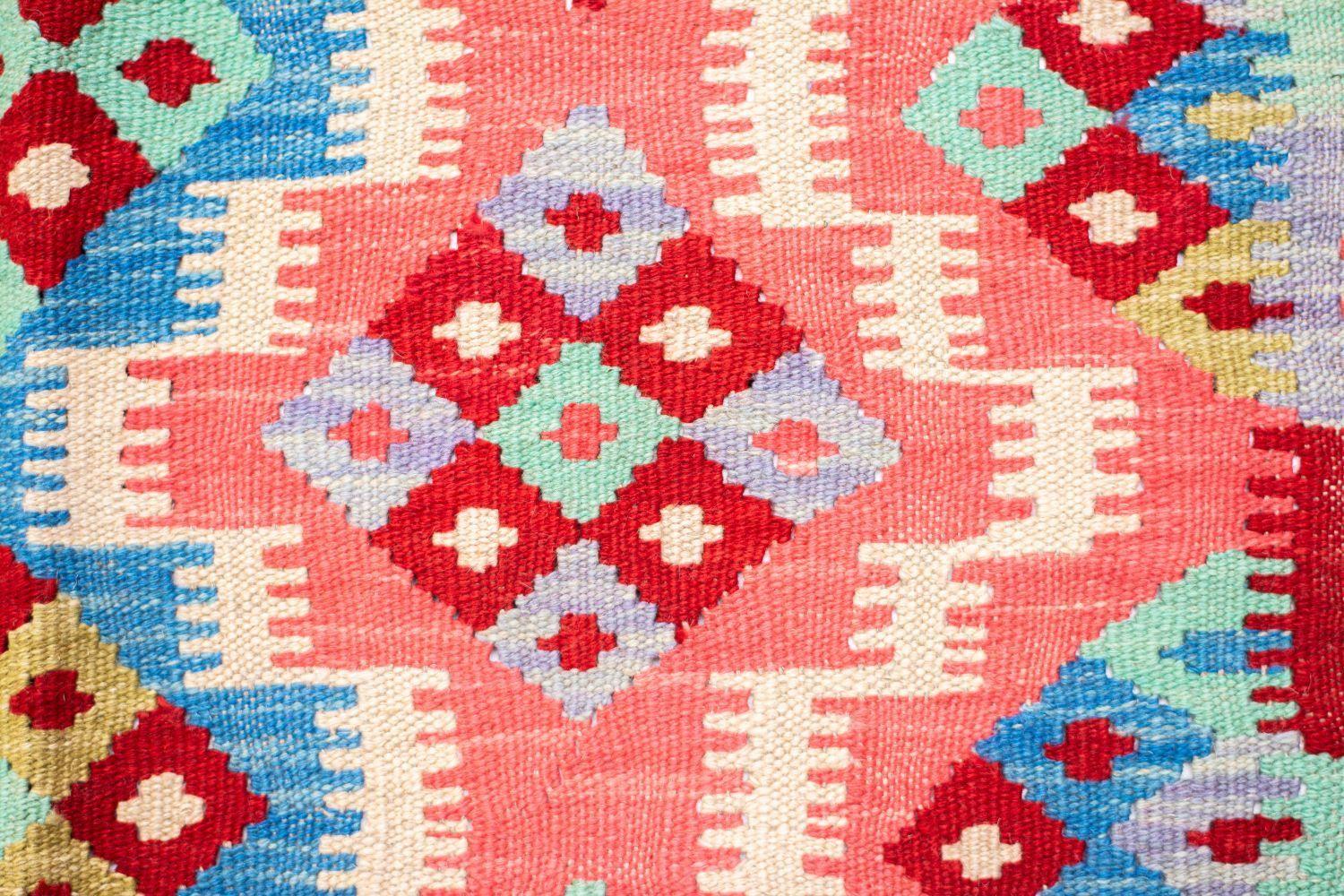 Alfombra Artesanal Bazhars Kelim Vegi 189x148 cms-1