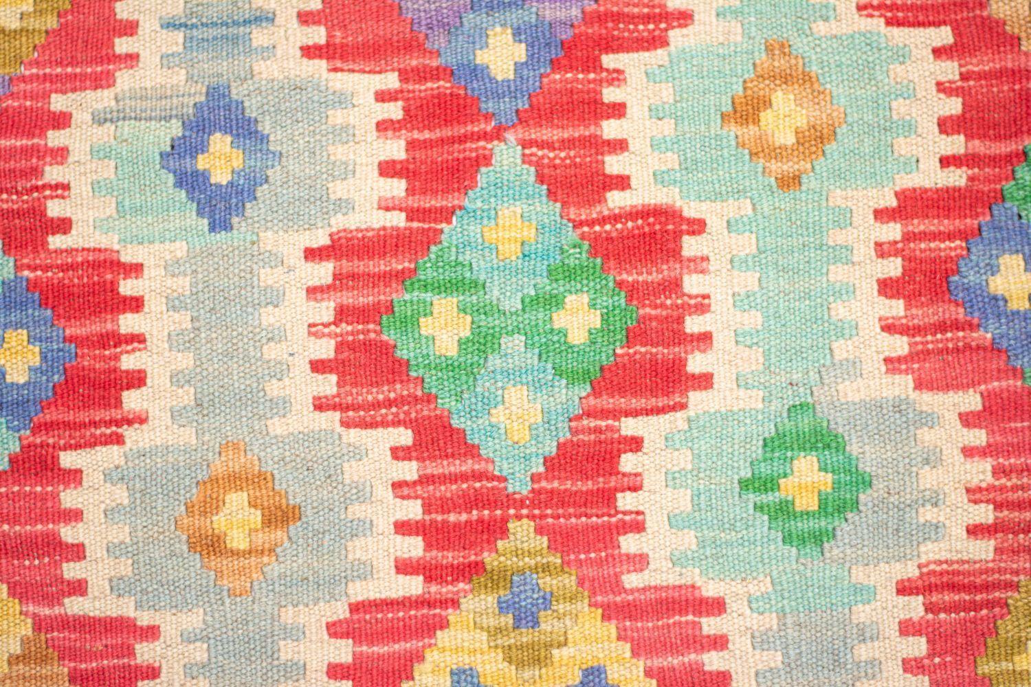 Alfombra Artesanal Bazhars Kelim Vegi 194x155cms-3