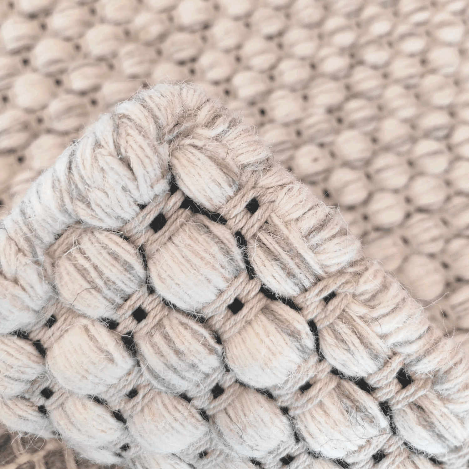 Bajada de cama 080X120 cm Coral RAM 788 Cream Bazhars-2