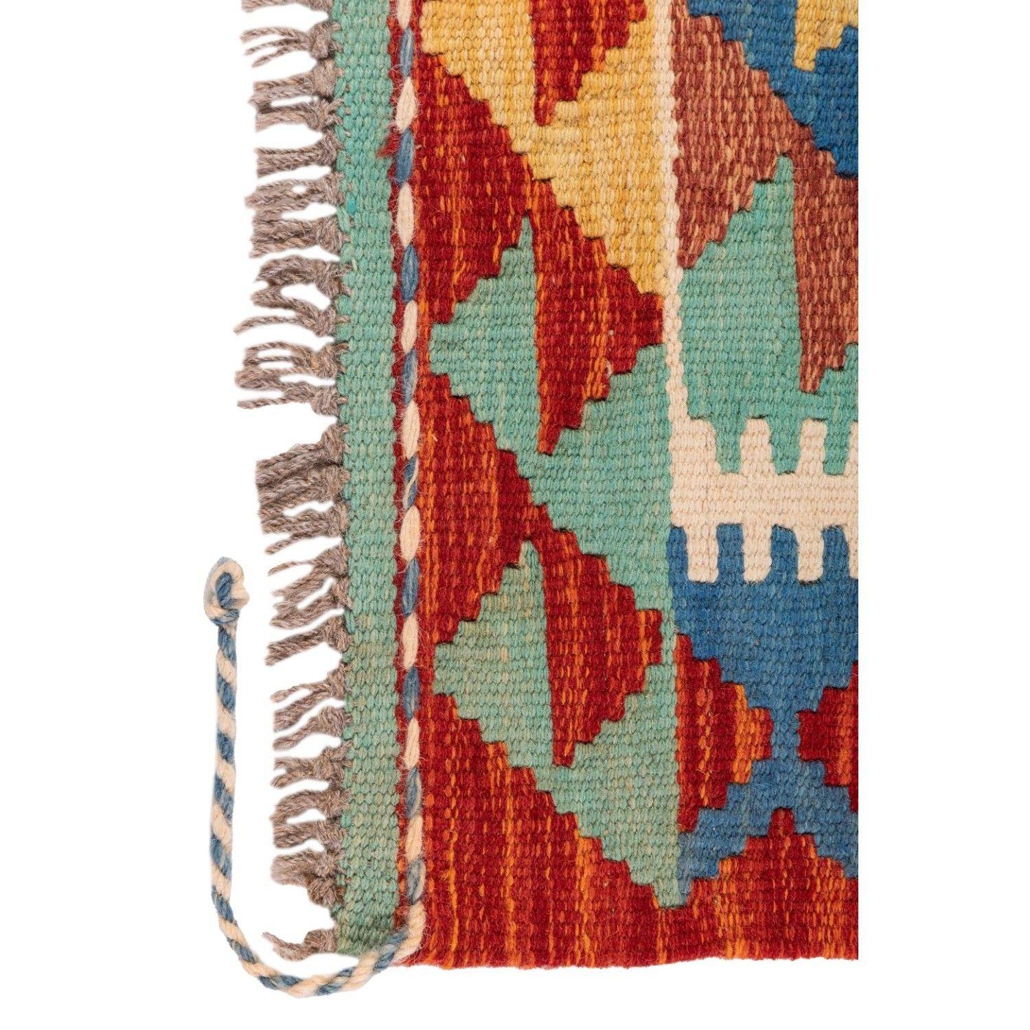 Alfombra 126X085 cm Artesanal Kilim Vegi Bazhars-2