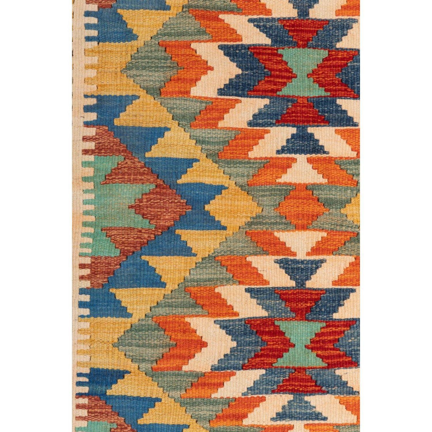 Alfombra BAZHARS Kilim Vegi MP 579 126x085 cm Multicolor-4