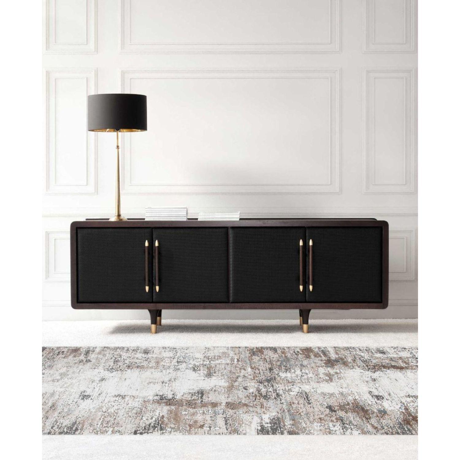 Alfombra BAZHARS Aspen Mil EIQ44 Lgray 200x290 cm Gris-6