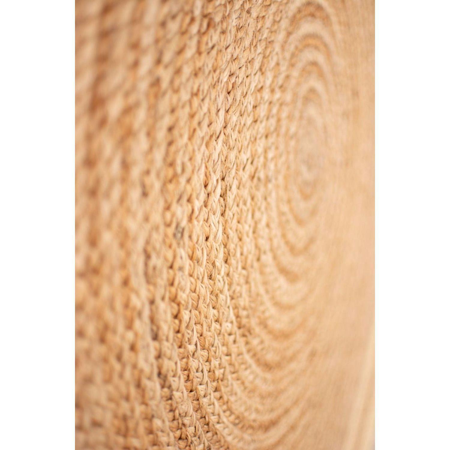 Alfombra redonda BAZHARS Jute Nav BK 135 200x200 cm Multicolor-2