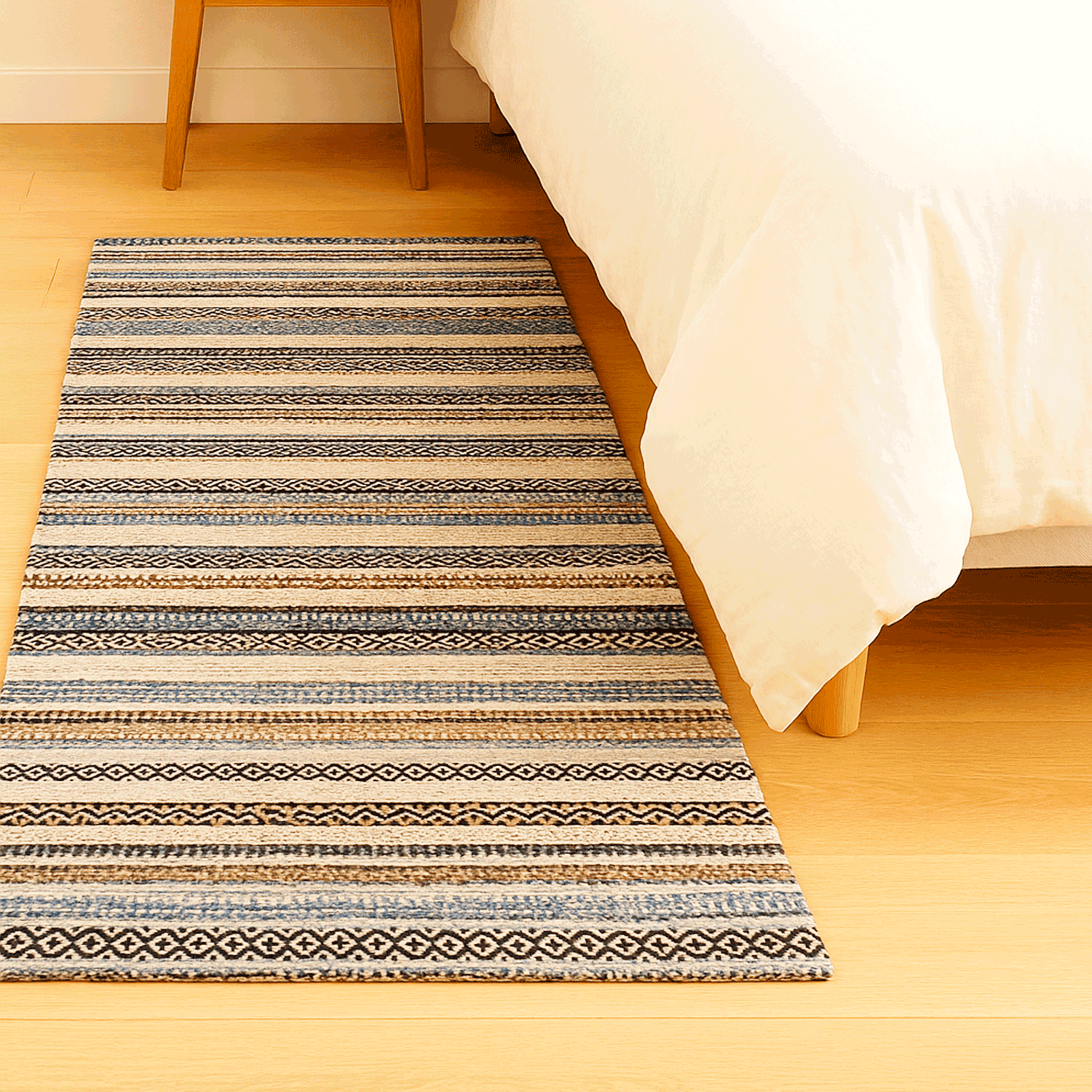 Bajada Cama BAZHARS AM BOL 106 Acqua Multi 80x120 cm Multicolor-4