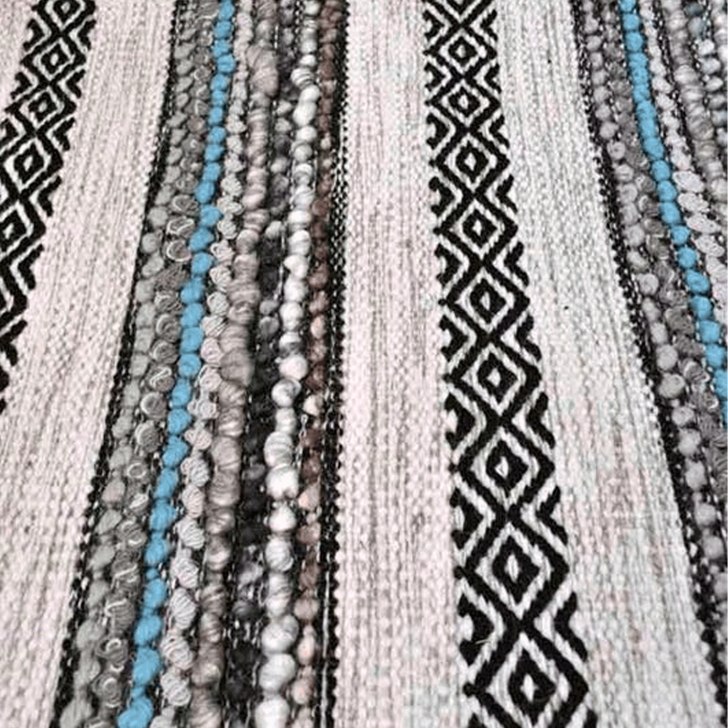 Bajada Cama BAZHARS AM BOL 106 Acqua Multi 80x120 cm Multicolor-6