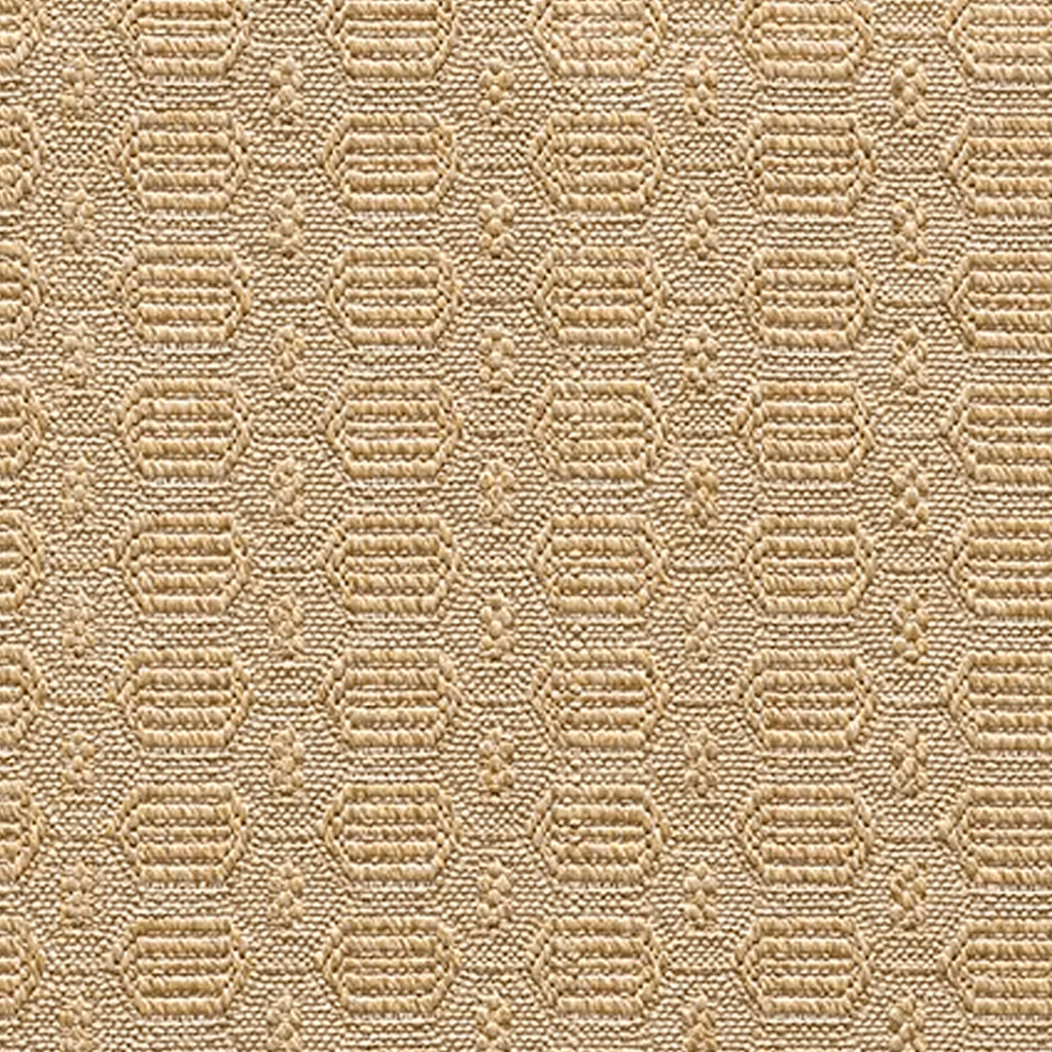 Bajada de Cama Yute 080X120 cm Lavable Natural Gold T12 Bazhars-3
