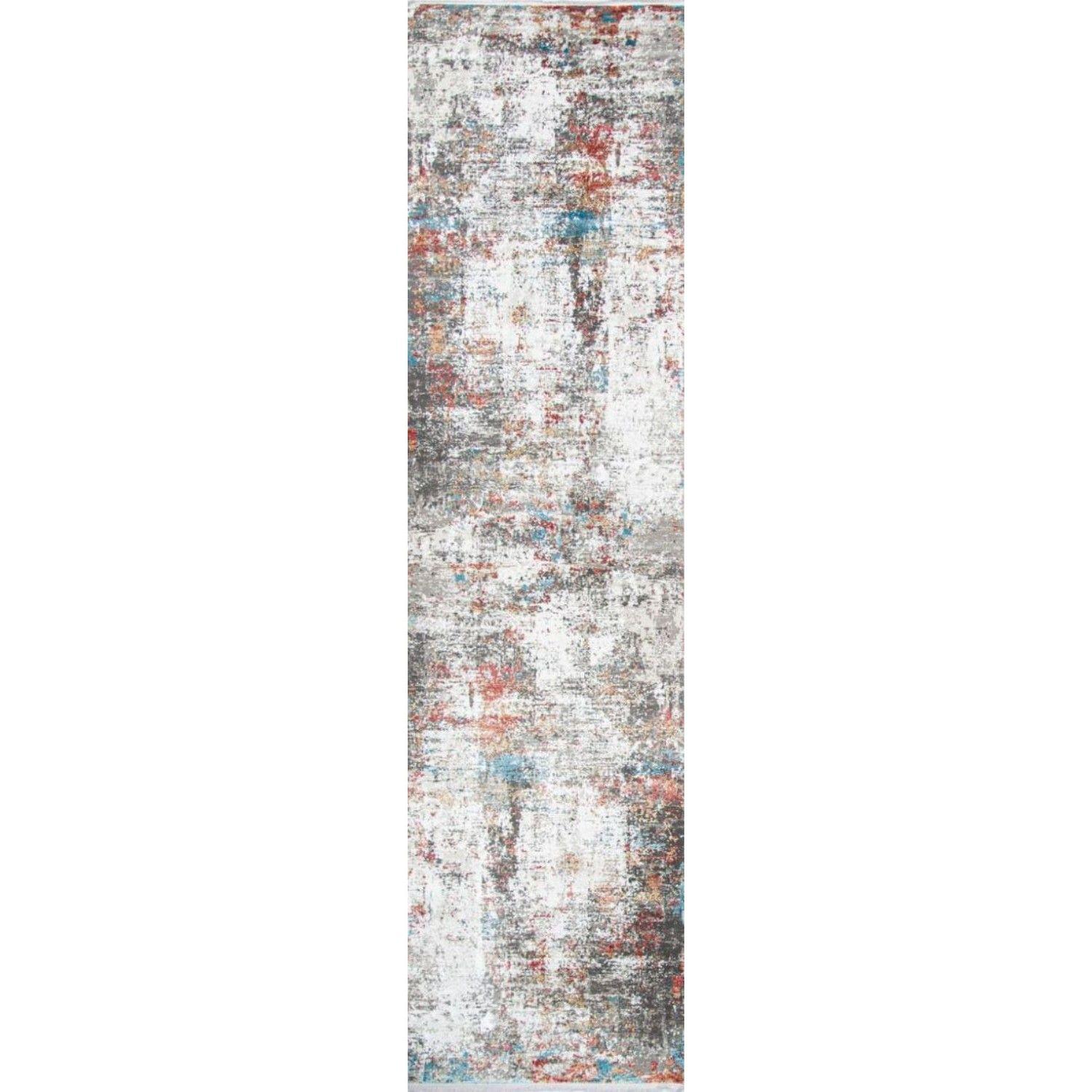 Alfombra pasillo BAZHARS Aspen Mil REA26 Cream DT 080x300 cm Multicolor-4