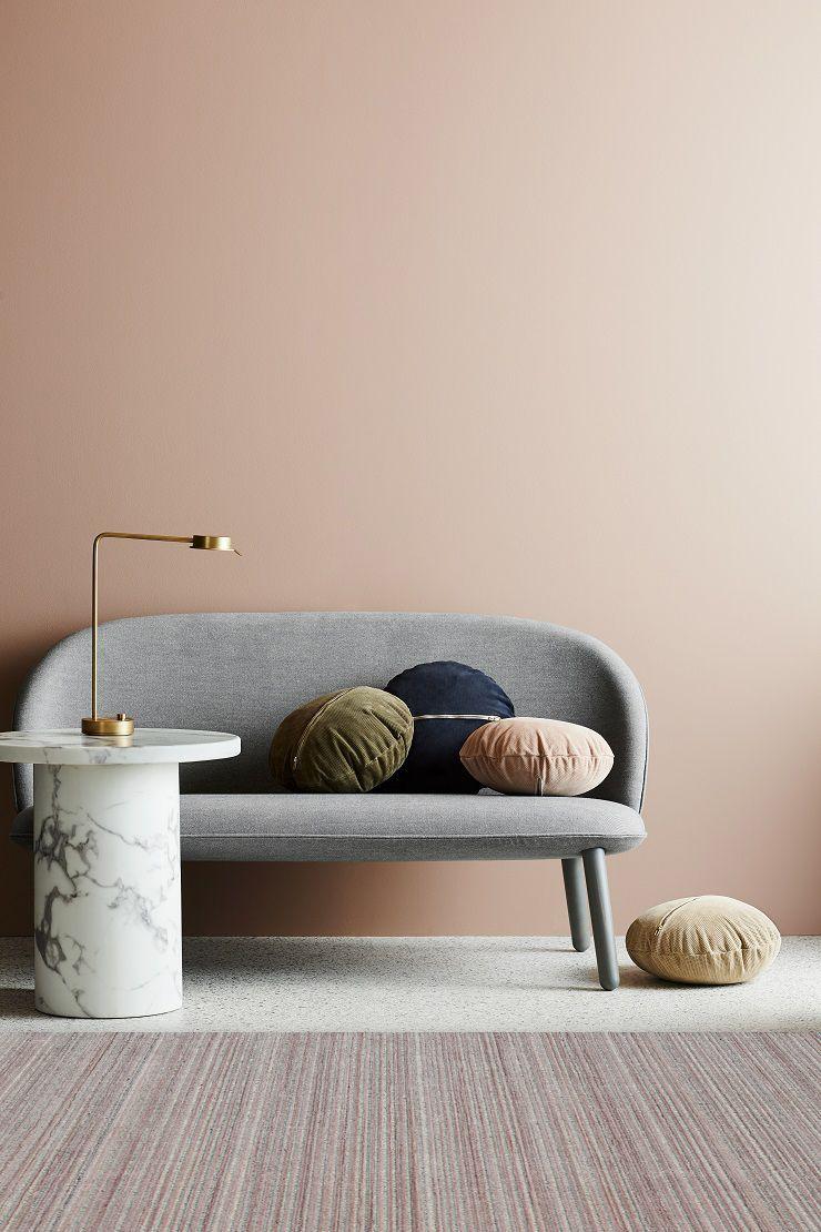 Alfombra BAZHARS  Natural Rug Cut 2073 Rose  160x230 cm Rosa-2