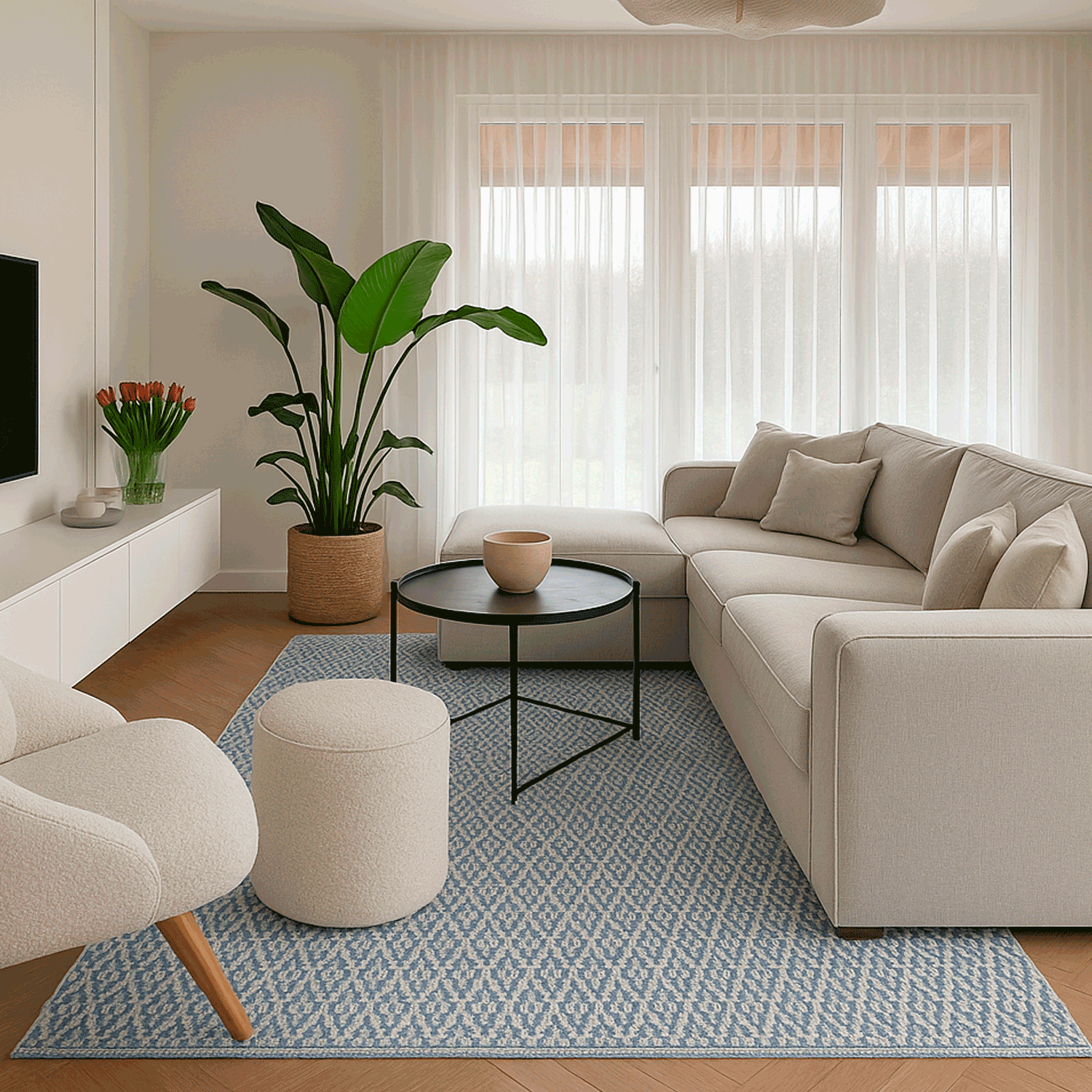 Alfombra BAZHARS  Outdoor Pet Gall 1699  160x230 cm Gris-4