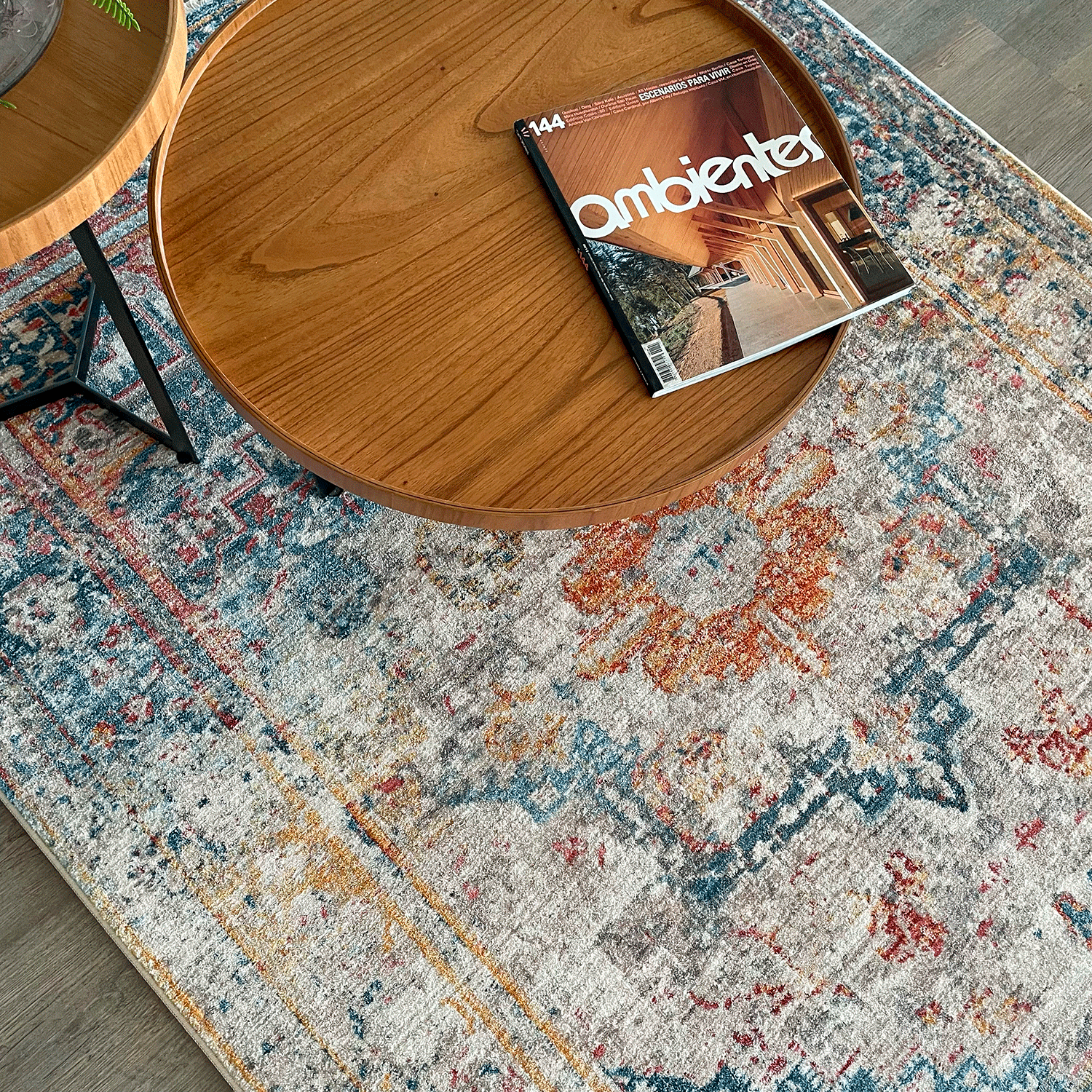 Alfombra BAZHARS Intrigue 979 200x285 cm Rojo-2