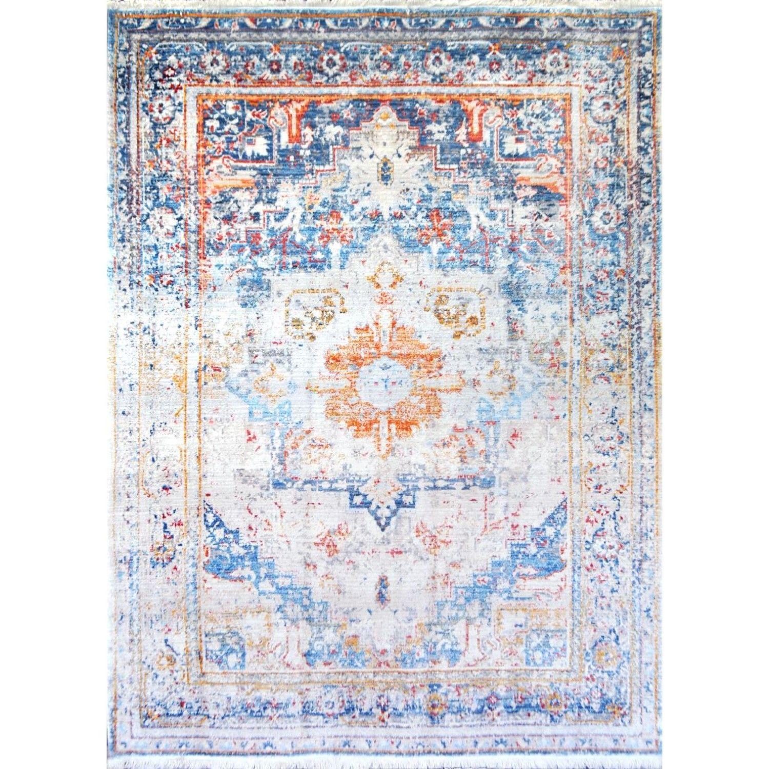 Alfombra BAZHARS Intrigue 979 200x285 cm Rojo-4