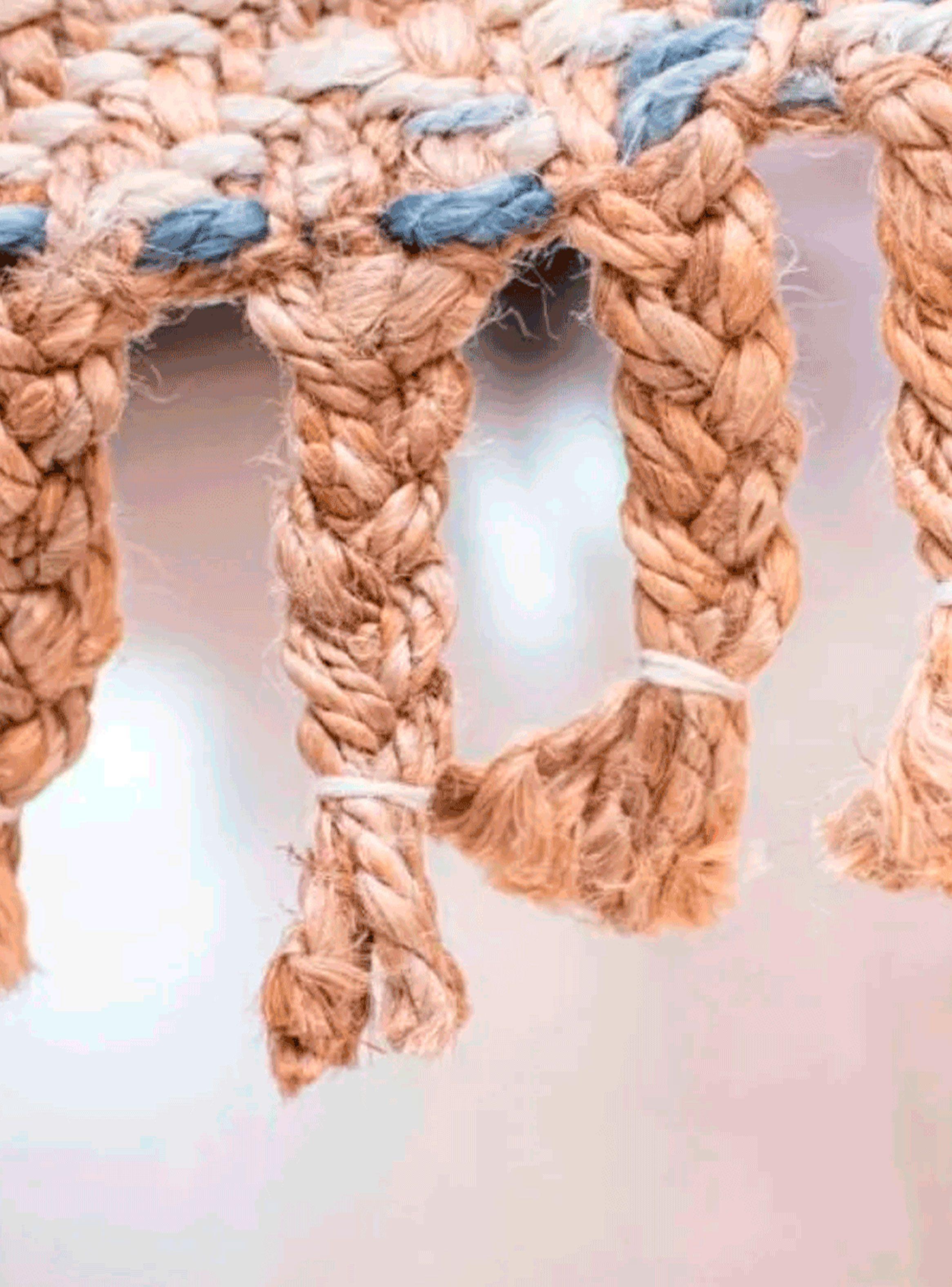 Alfombra BAZHARS  Jute Heri HW NMulti BK  140x200 cm Beige-2