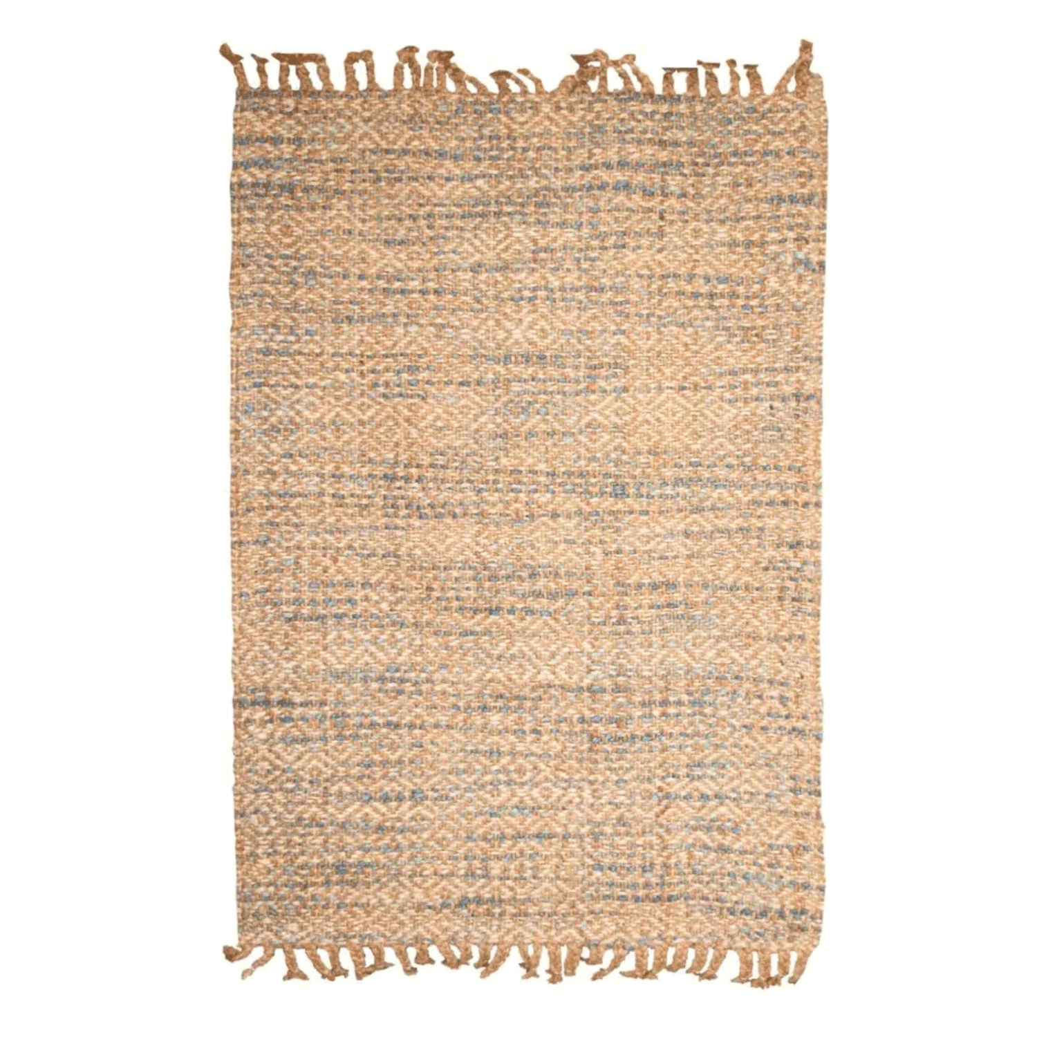 Alfombra BAZHARS  Jute Heri HW NMulti BK  140x200 cm Beige-8
