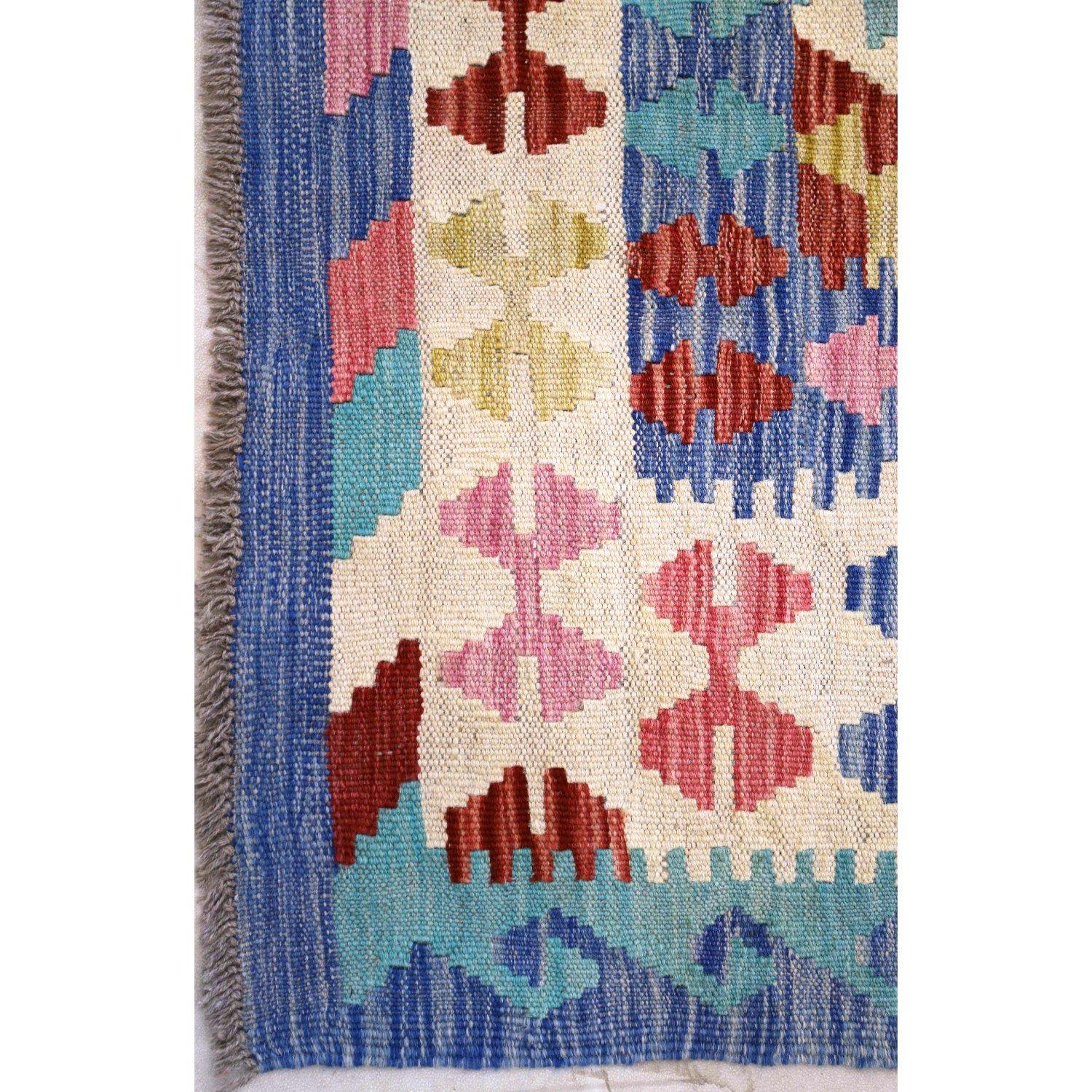 Alfombra BAZHARS Kilim Vegi MP616 285x206 cm Multicolor-5