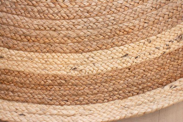 Alfombra  Jute Nav Bk 135 Rnd 200X200-2