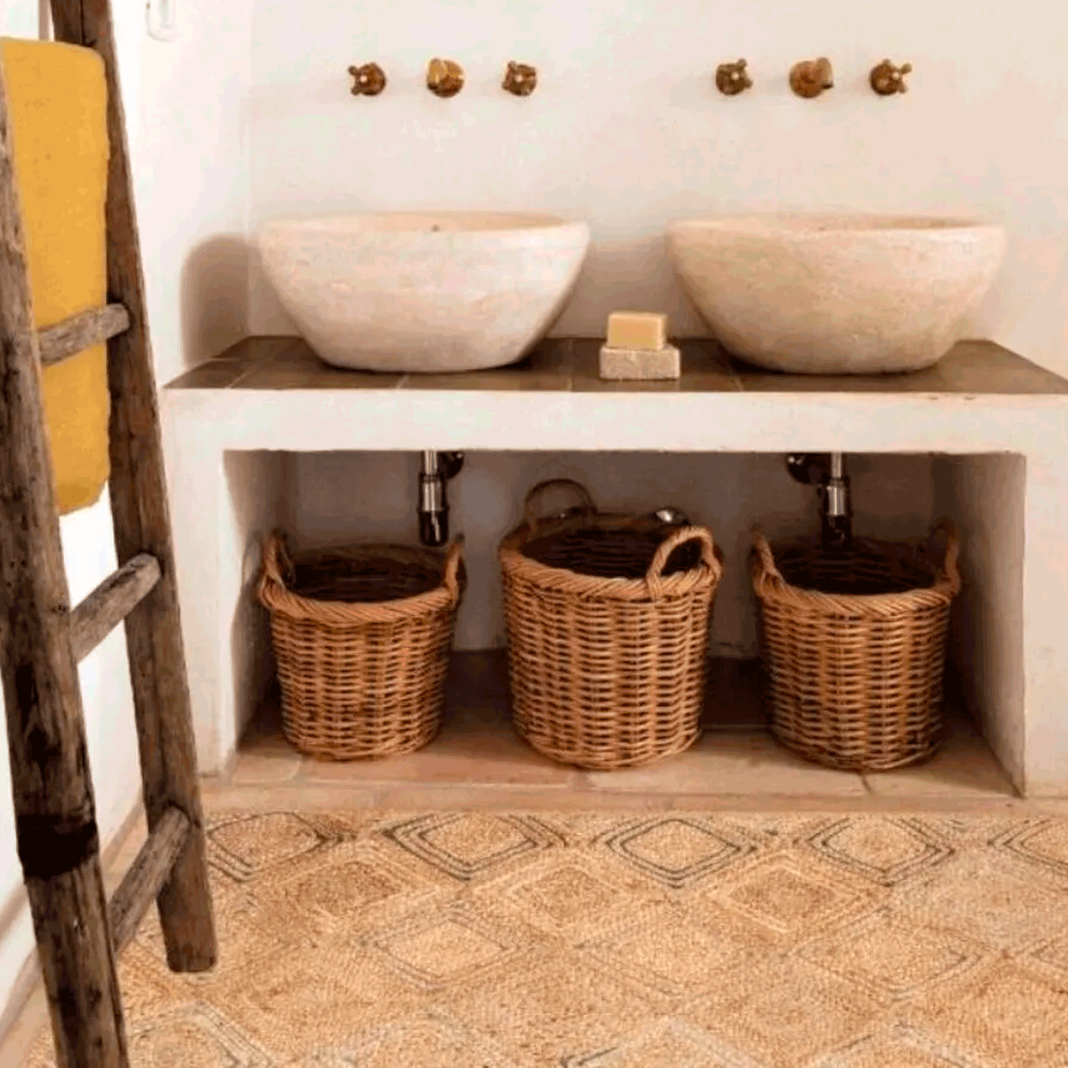 Alfombra BAZHARS Heri Braided Nmulti Bk 230x330 cm Multicolor-3