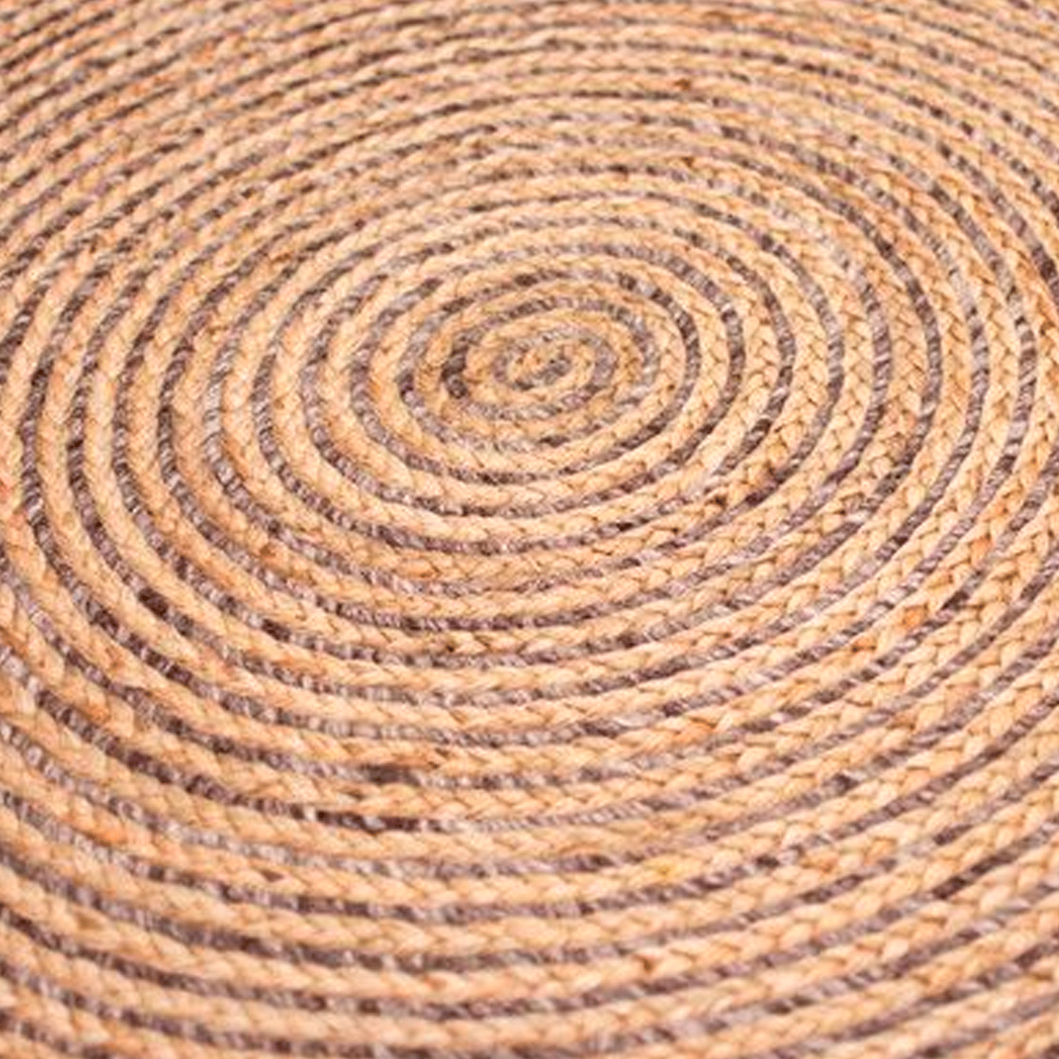 Alfombra Redonda Yute 200 cm Nav BK 625 Bazhars-5