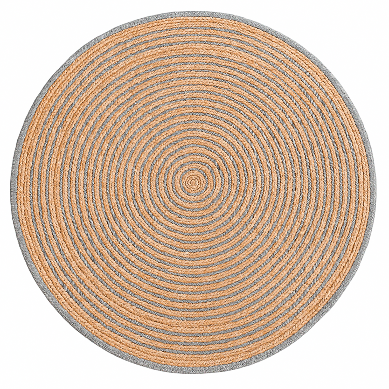 Alfombra redonda BAZHARS  Jute Nav BK 625 Rnd 200x200 cm Beige-7