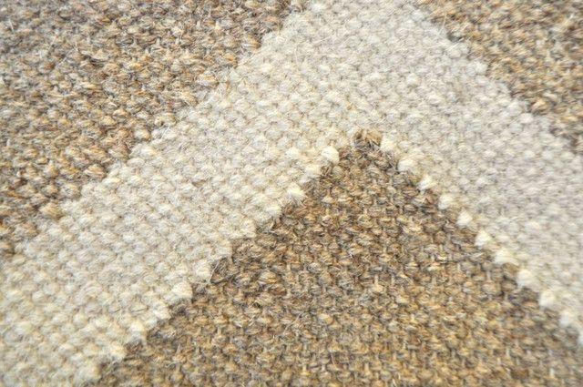 Alfombra BAZHARS Kilim Pau Gall 10 N/WHITE 140x200 cm Blanco-2