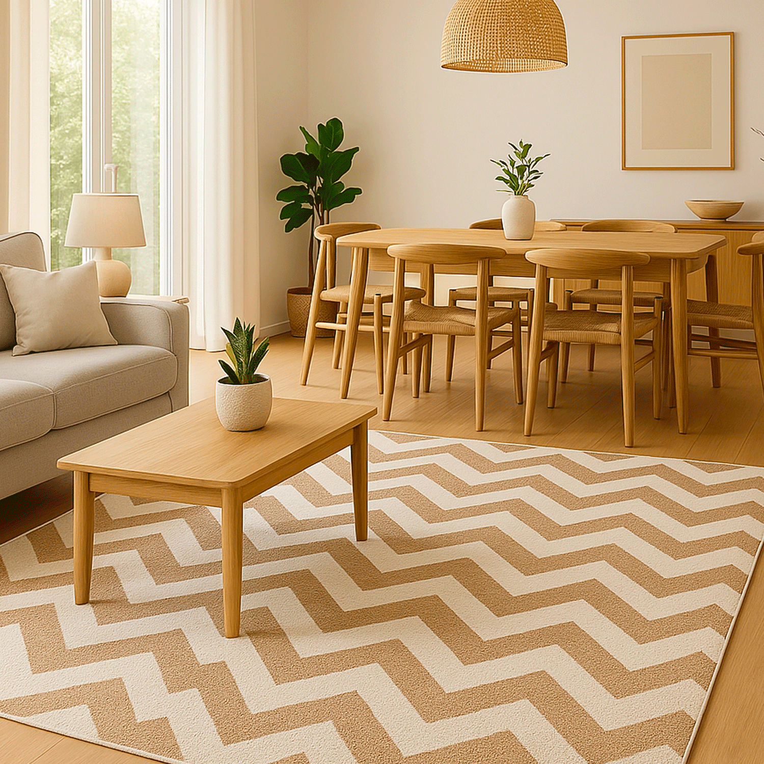 Alfombra BAZHARS Kilim Pau Gall 10 N/WHITE 140x200 cm Blanco-5