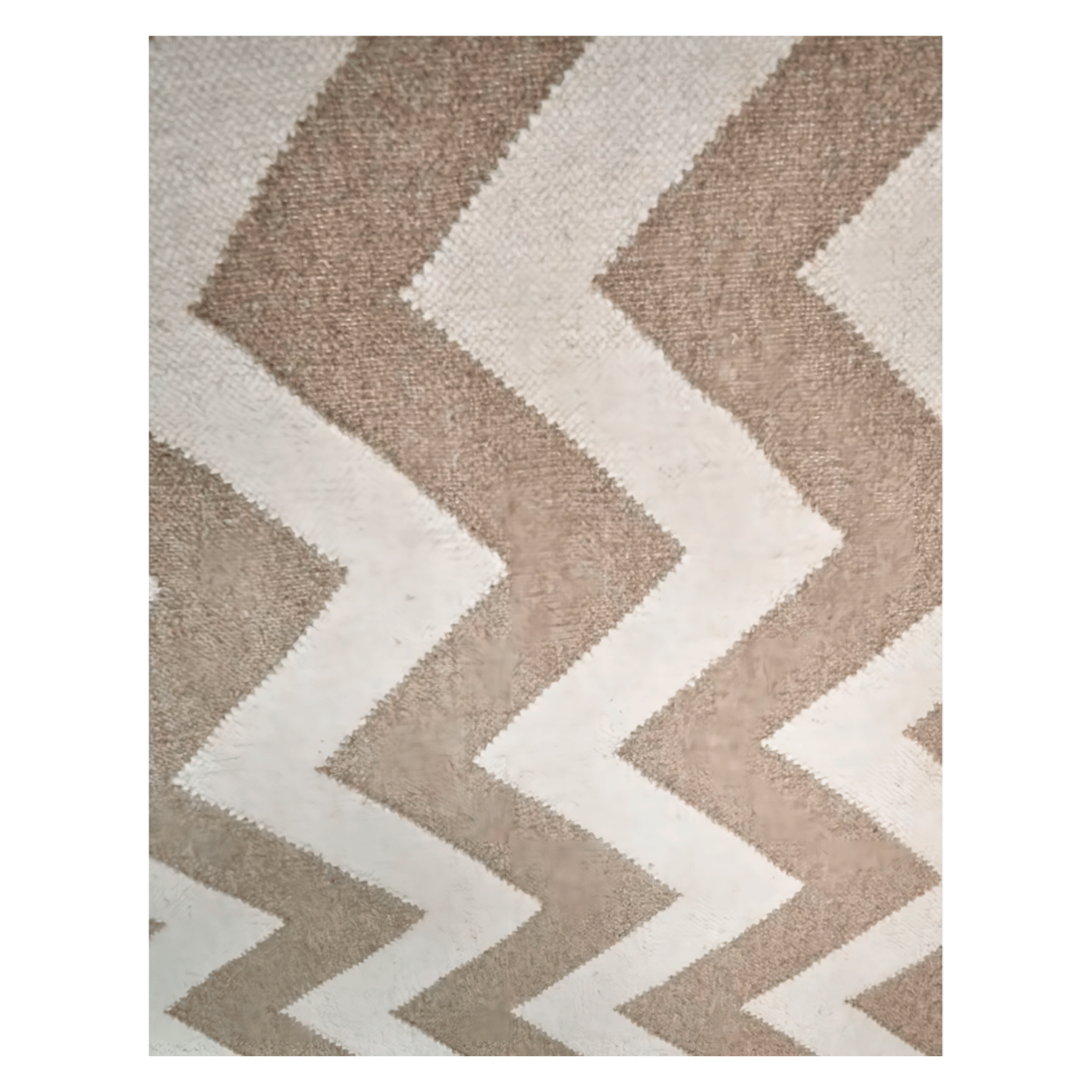 Alfombra BAZHARS Kilim Pau Gall 10 N/WHITE 140x200 cm Blanco-6