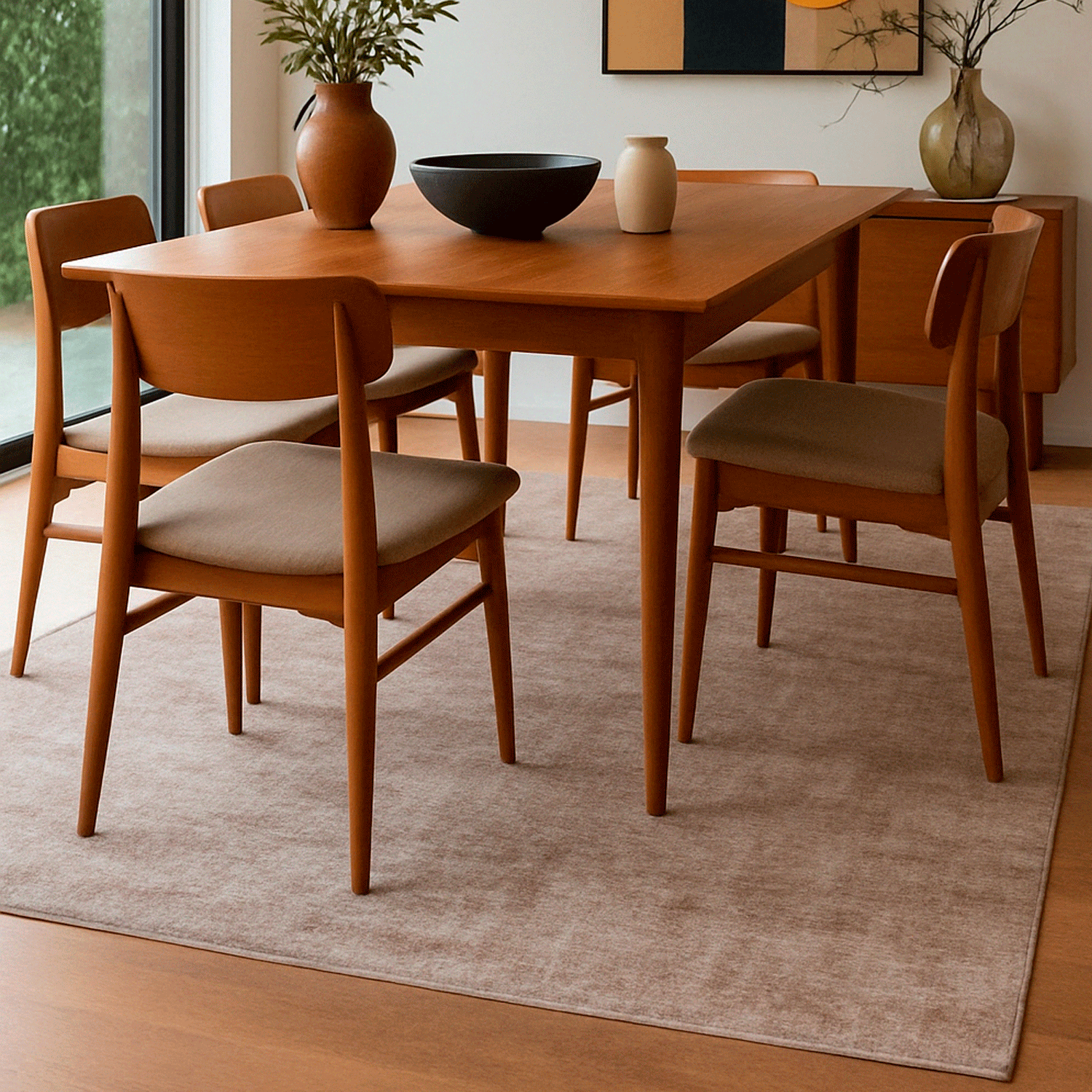 Alfombra BAZHARS  Kendy Nor 190x290 cm Gris-8