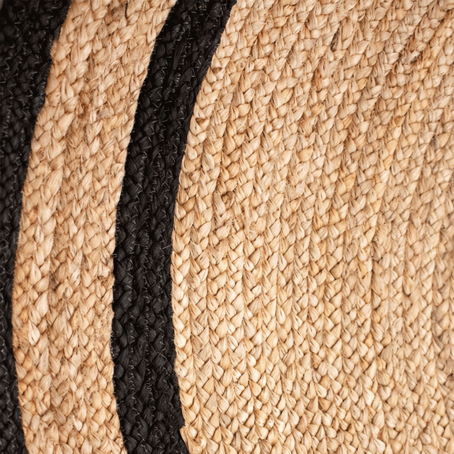 Alfombra redonda BAZHARS  Jute Nav BK 735 Rnd 200x200 cm Beige-7