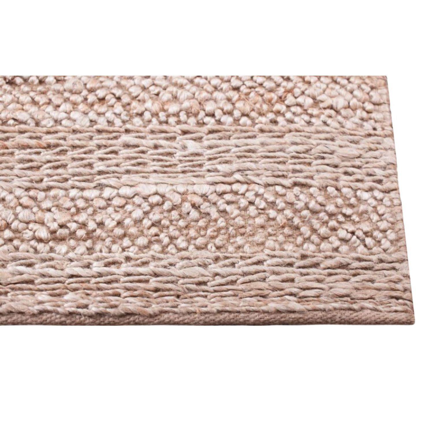 Alfombra BAZHARS  Jute Ansa Wool 2  200x290 cm Café-1