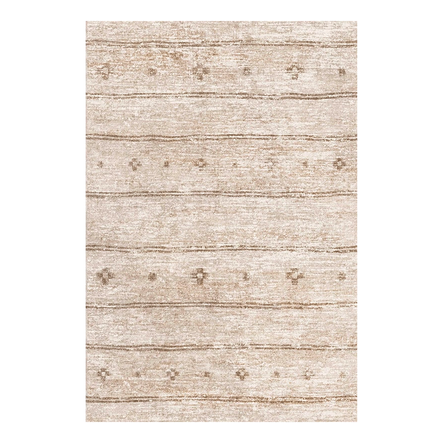 Alfombra Pasillo 070X240 cm Kendi Nor H0813 Beige D99 Bazhars-2