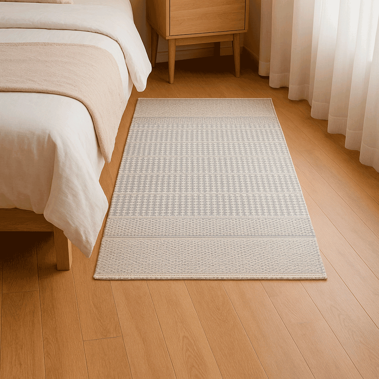 Bajada de cama 080X120 cm 100% PET Reciclado Gall 1483 Bazhars-1