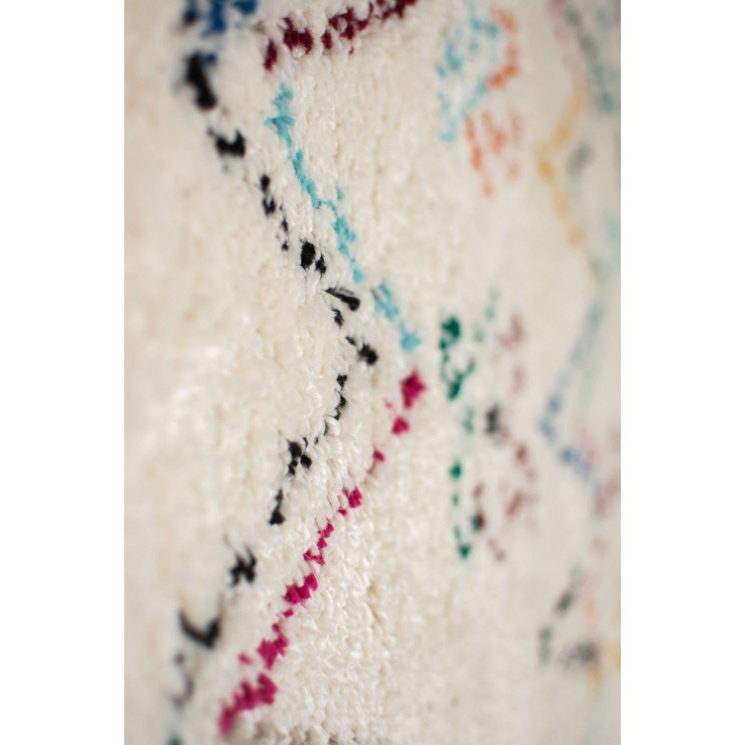 Alfombra BAZHARS Shaggy 6221 133x190 cm Multicolor-4