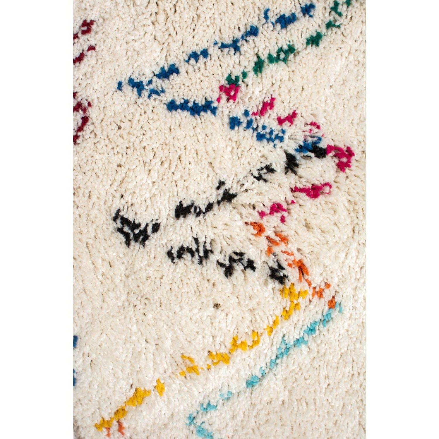 Alfombra BAZHARS Shaggy 6221 133x190 cm Multicolor-6