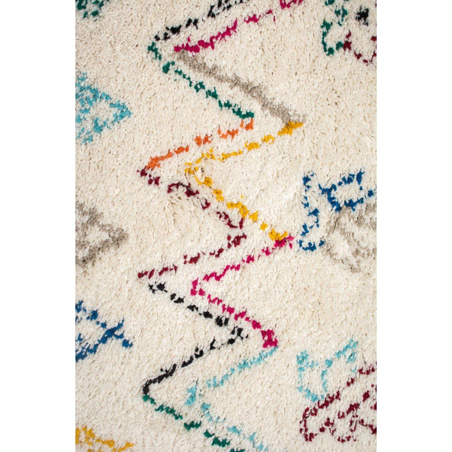 Alfombra BAZHARS Shaggy 6221 133x190 cm Multicolor-7